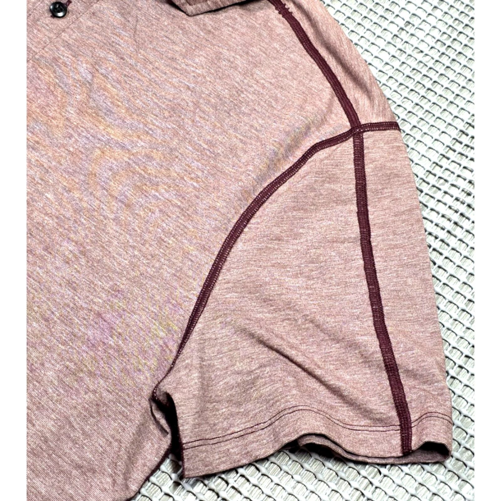 Lululemon Lululemon Evolution Short Sleeve Polo Shirt Mens Sz L Red Polo Shirt Mens L Size US L / EU 52-54 / 3 - 7 Thumbnail