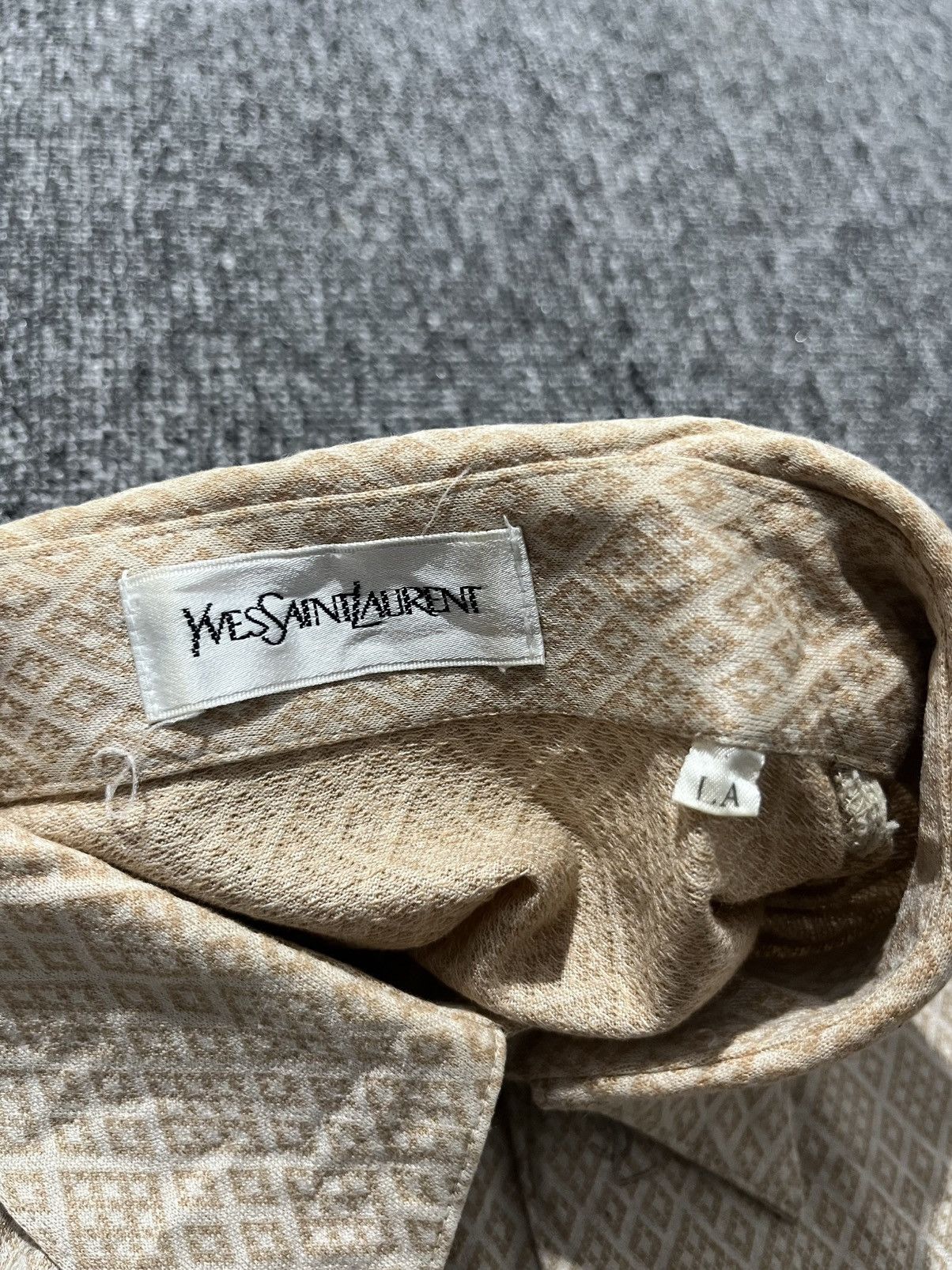 Yves Saint Laurent vintage ysl yvessaintlaurent polo shirt Size US L / EU 52-54 / 3 - 6 Thumbnail
