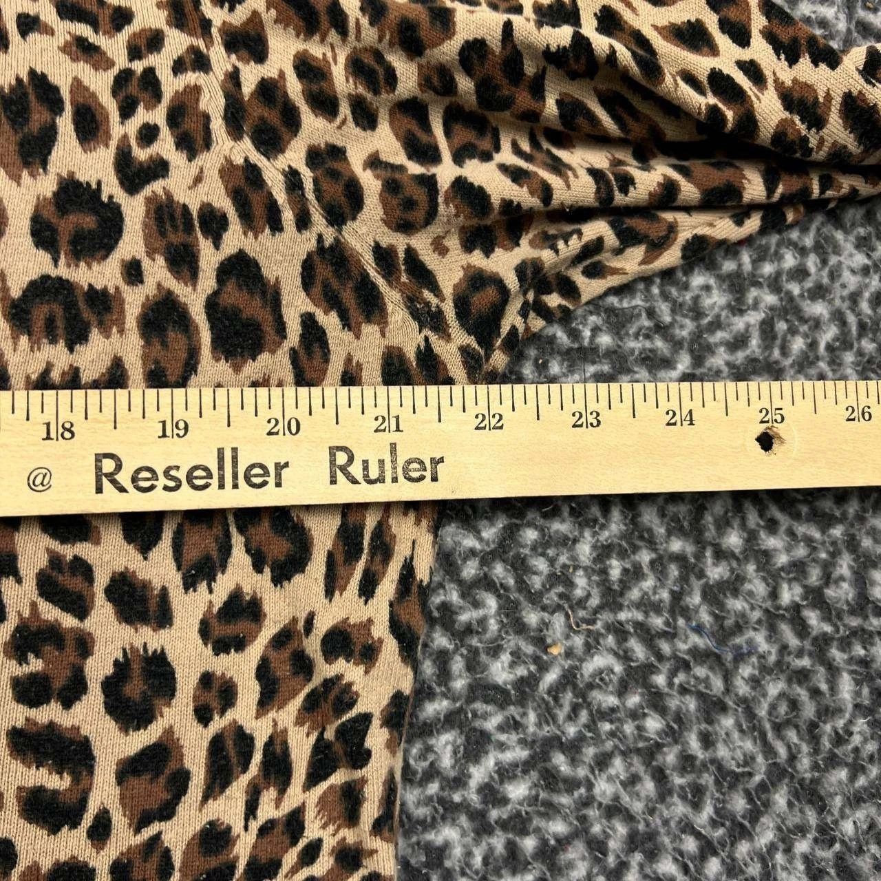 Apt. 9 Apt. 9 Sweater Cardigan Women Brown Leopard Button Up XL Size XL / US 12-14 / IT 48-50 - 4 Thumbnail