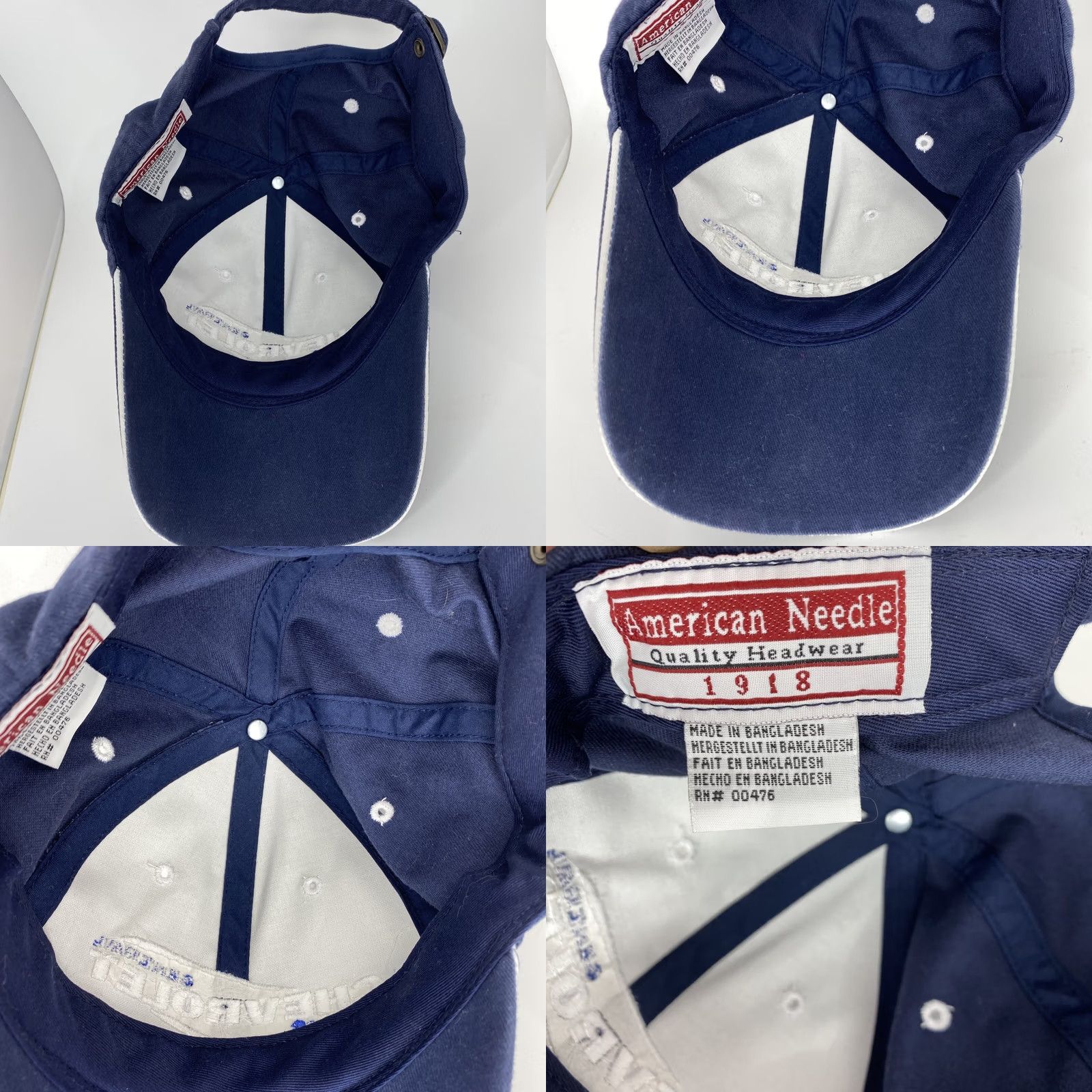 American Needle VINTAGE American Needle Chevrolet General Motors Adjustable Hat Blue Baseball Cap Men One Size Cotton Solid Cars Theme Size ONE SIZE - 8 Thumbnail