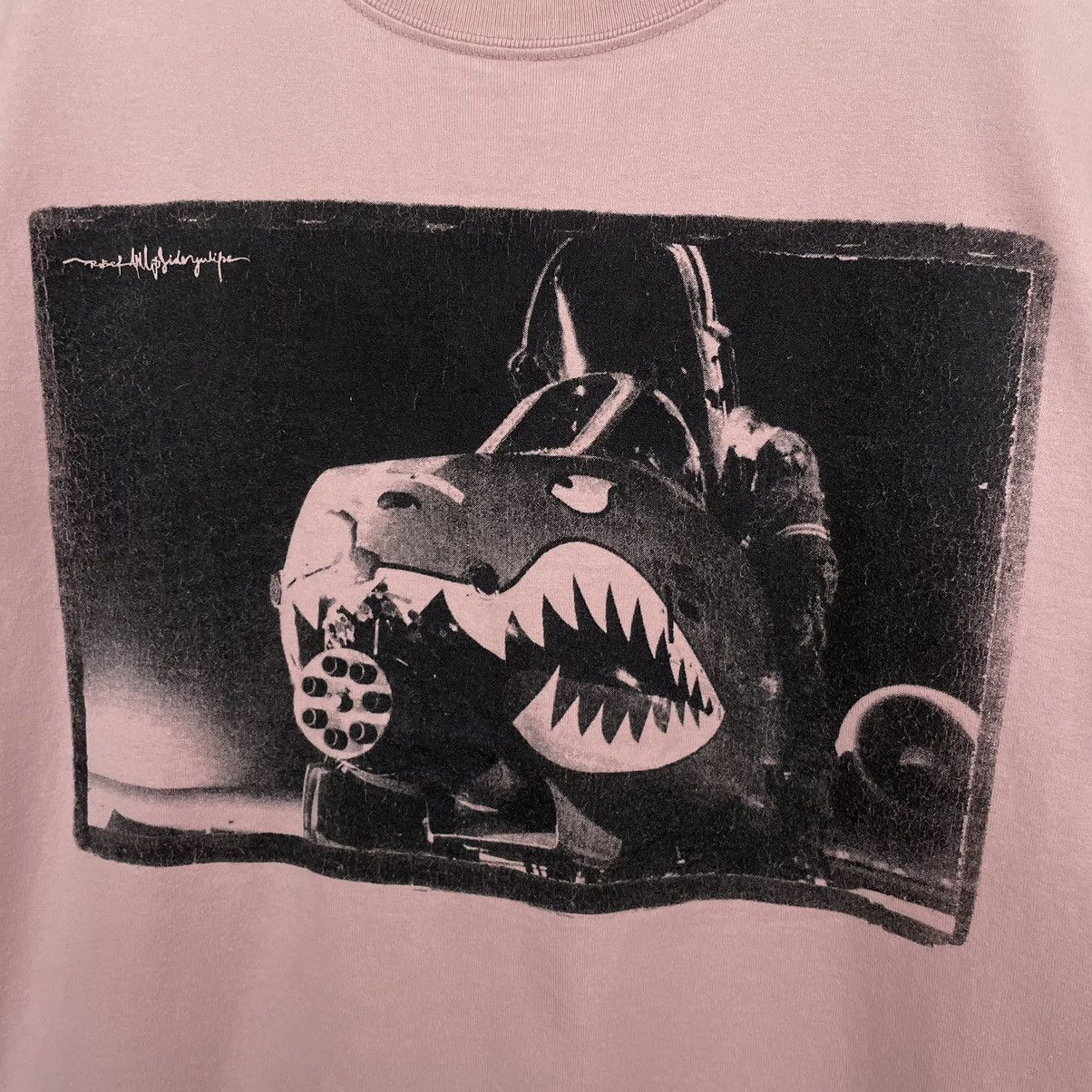 Buzz Rickson's × Vintage Vintage WW11 Fighter Jet Sharks Official Reissue Tee Size US M / EU 48-50 / 2 - 2 Thumbnail