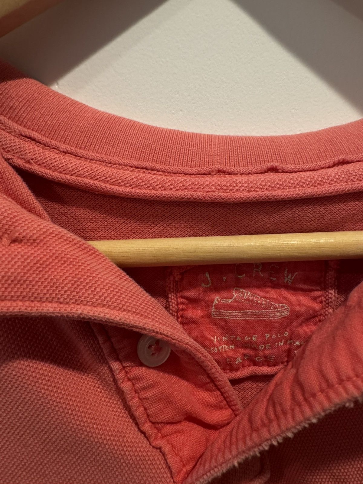 J.Crew j crew polo pink 90s Size US L / EU 52-54 / 3 - 2 Thumbnail