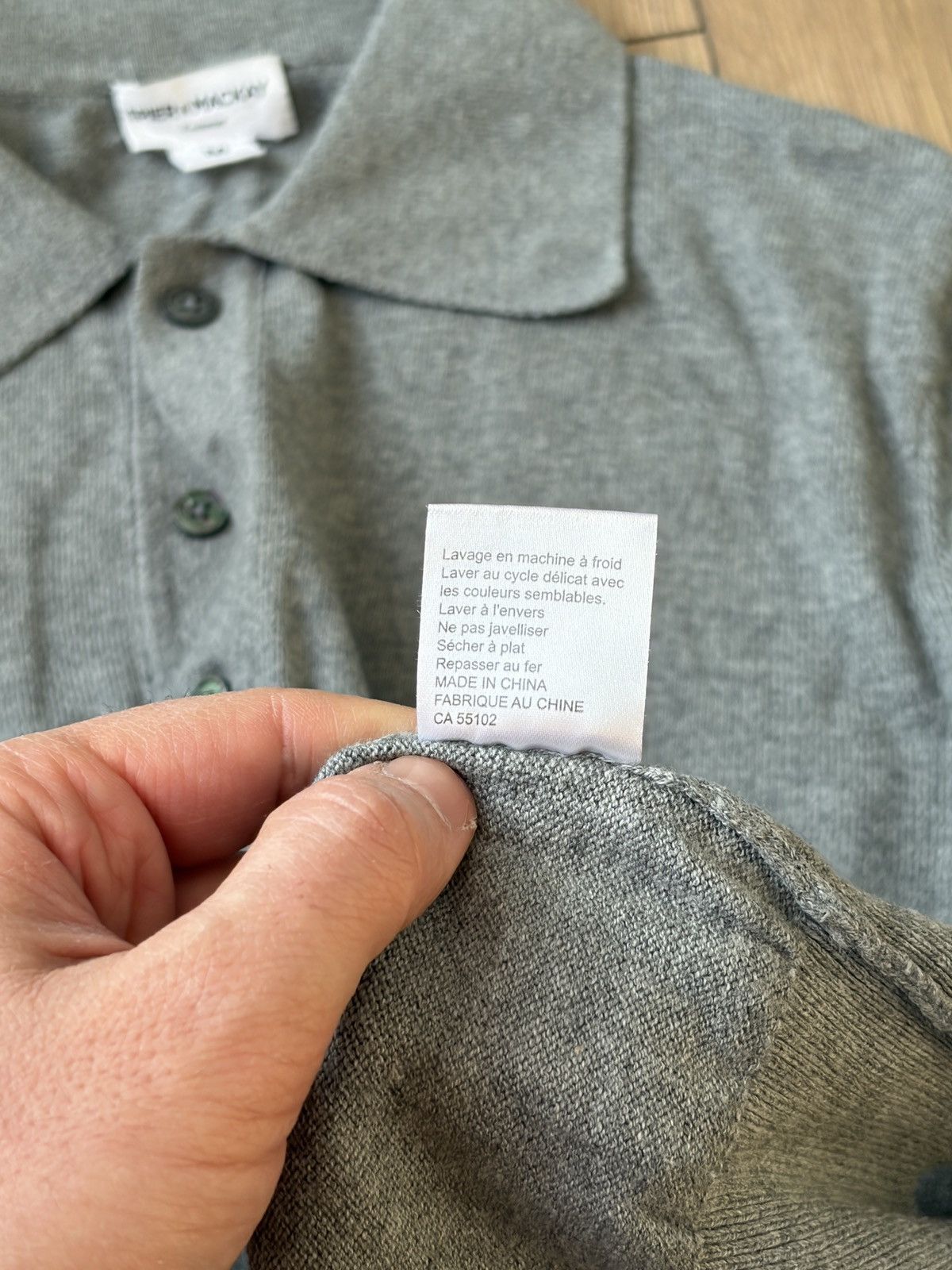 Spier & Mackay Spier & Mackay Knitted Polo Sweater Shirt Size US M / EU 48-50 / 2 - 9 Thumbnail