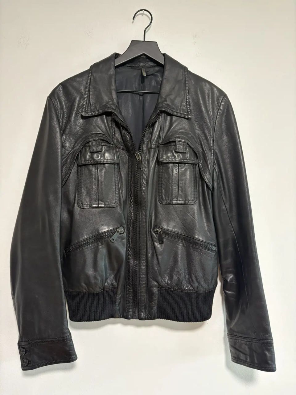 Dior × Hedi Slimane Dior Homme A2 Leather Jacket | Grailed