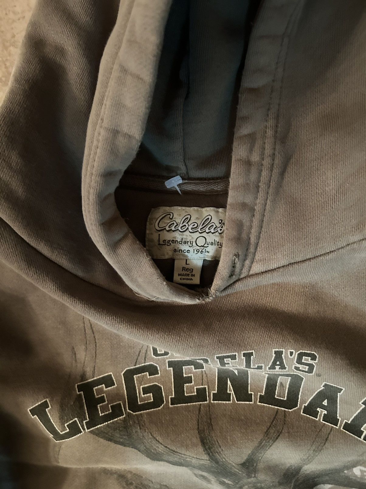Cabelas × Vintage Vintage Cabelas Real Tree Hoodie Size US L / EU 52-54 / 3 - 2 Thumbnail