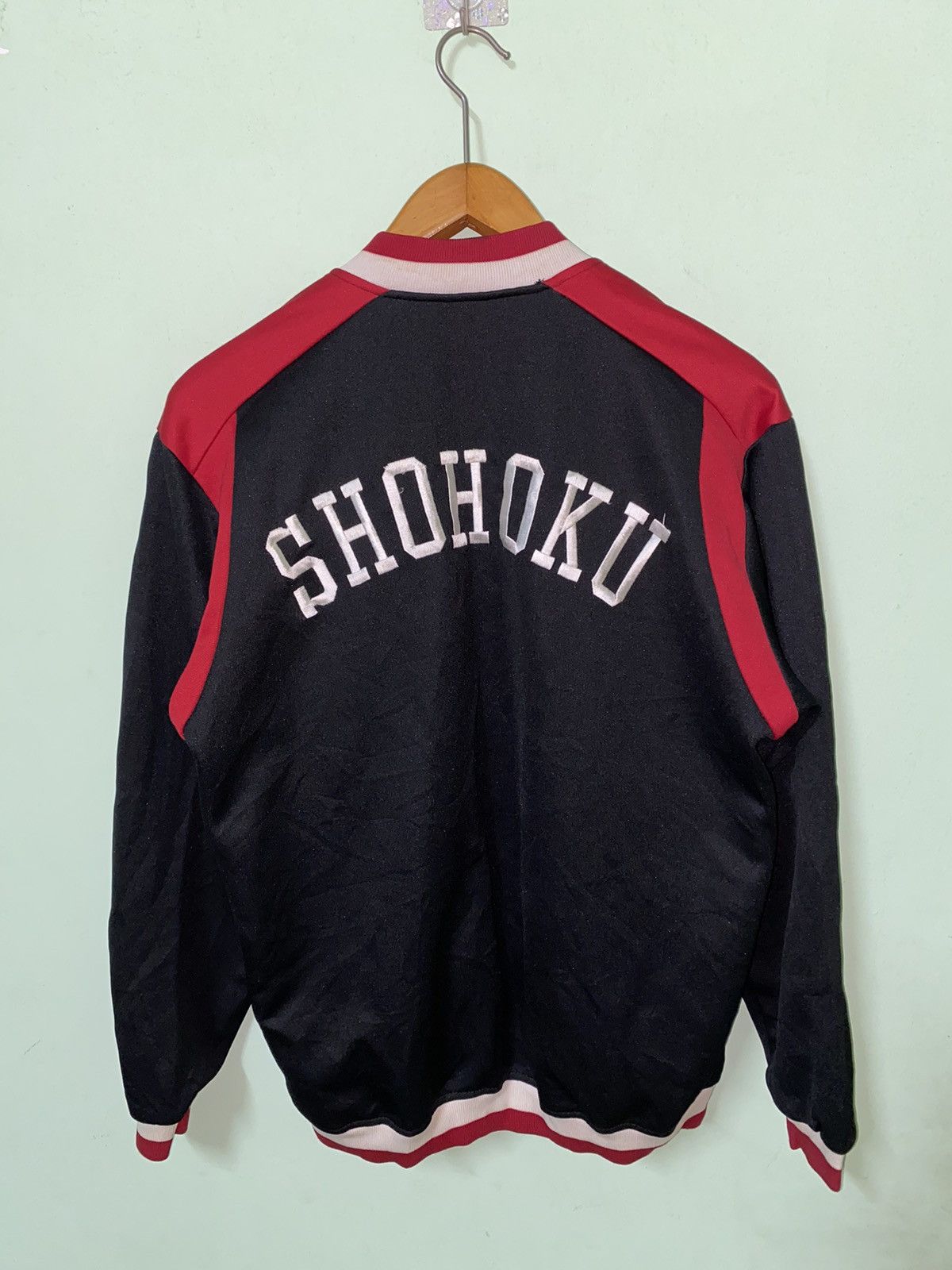 Anime × Japanese Brand × Vintage Vtg Slamdunks Anime Basketball Training Promo Jacket Size US L / EU 52-54 / 3 - 6 Thumbnail
