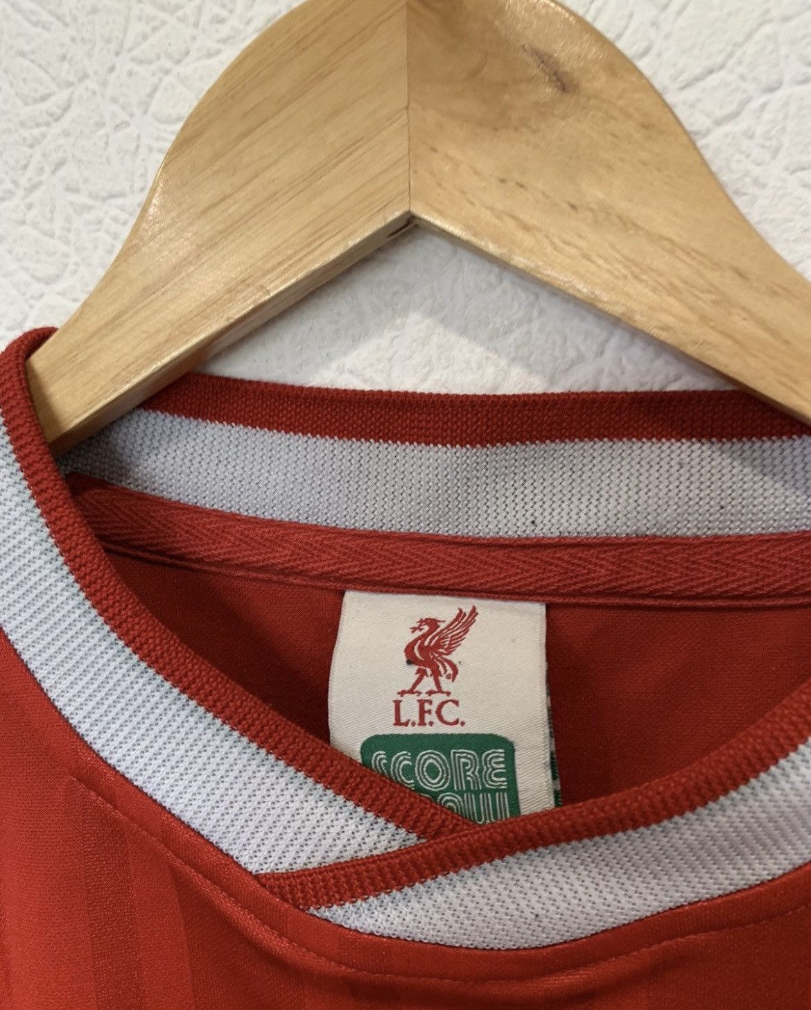 Vintage LIVERPOOL CROWN PAINTS 80’s SOCCER JERSEY HOME FOOTBALL Size US L / EU 52-54 / 3 - 4 Thumbnail