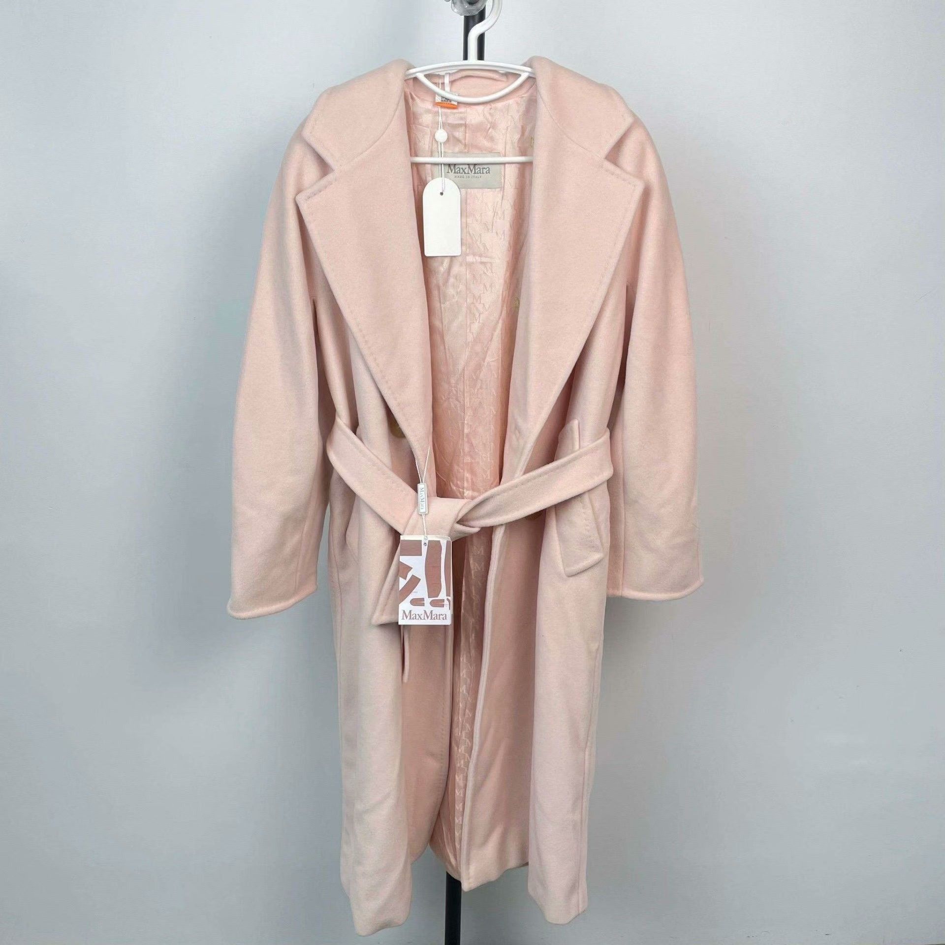 Max Mara Max Mara Wool Pink Coat 32 Women Size XS / US 0-2 / IT 36-38 - 1 Thumbnail