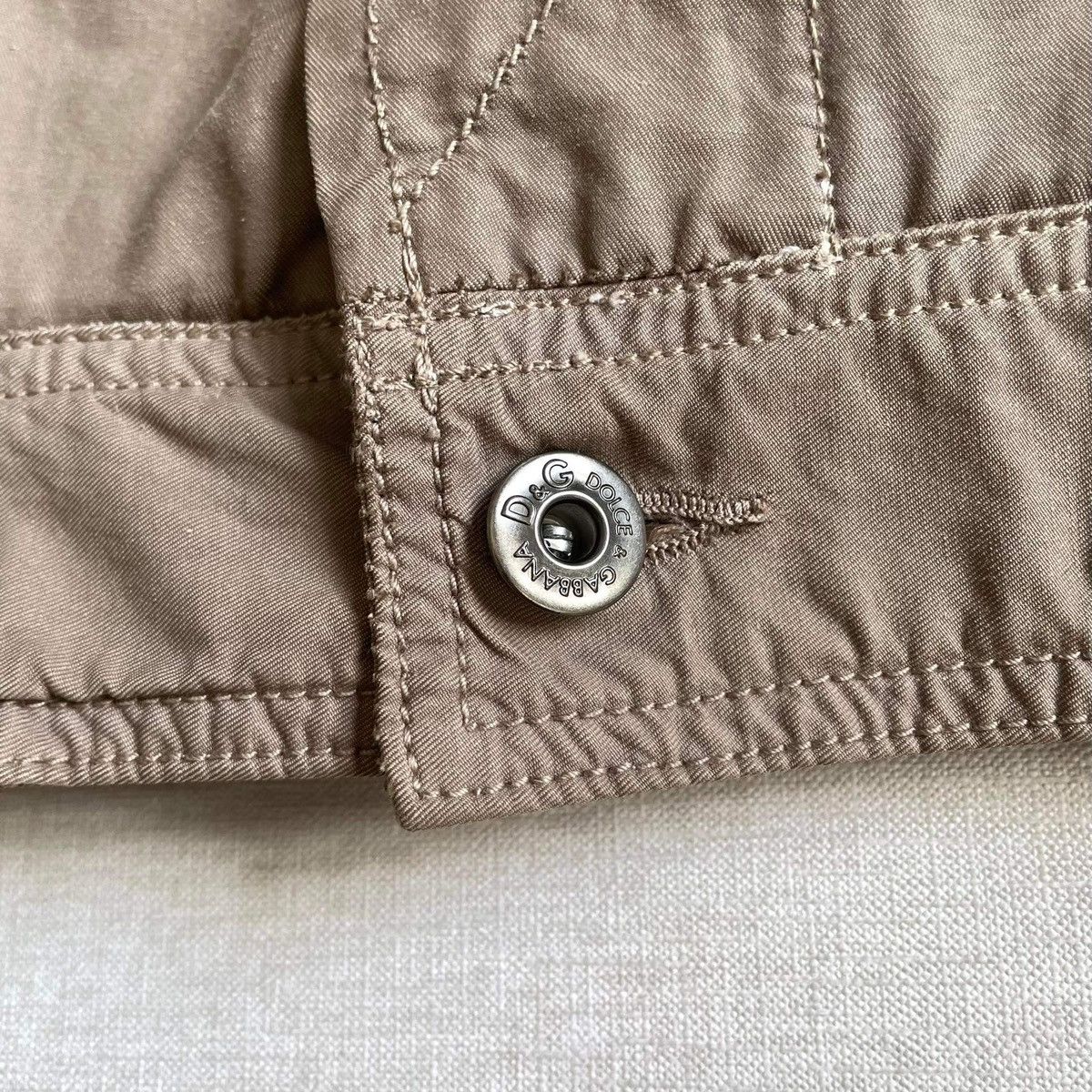 A/W 2003 Dolce Gabbana Multi Zip Trucker Jacket