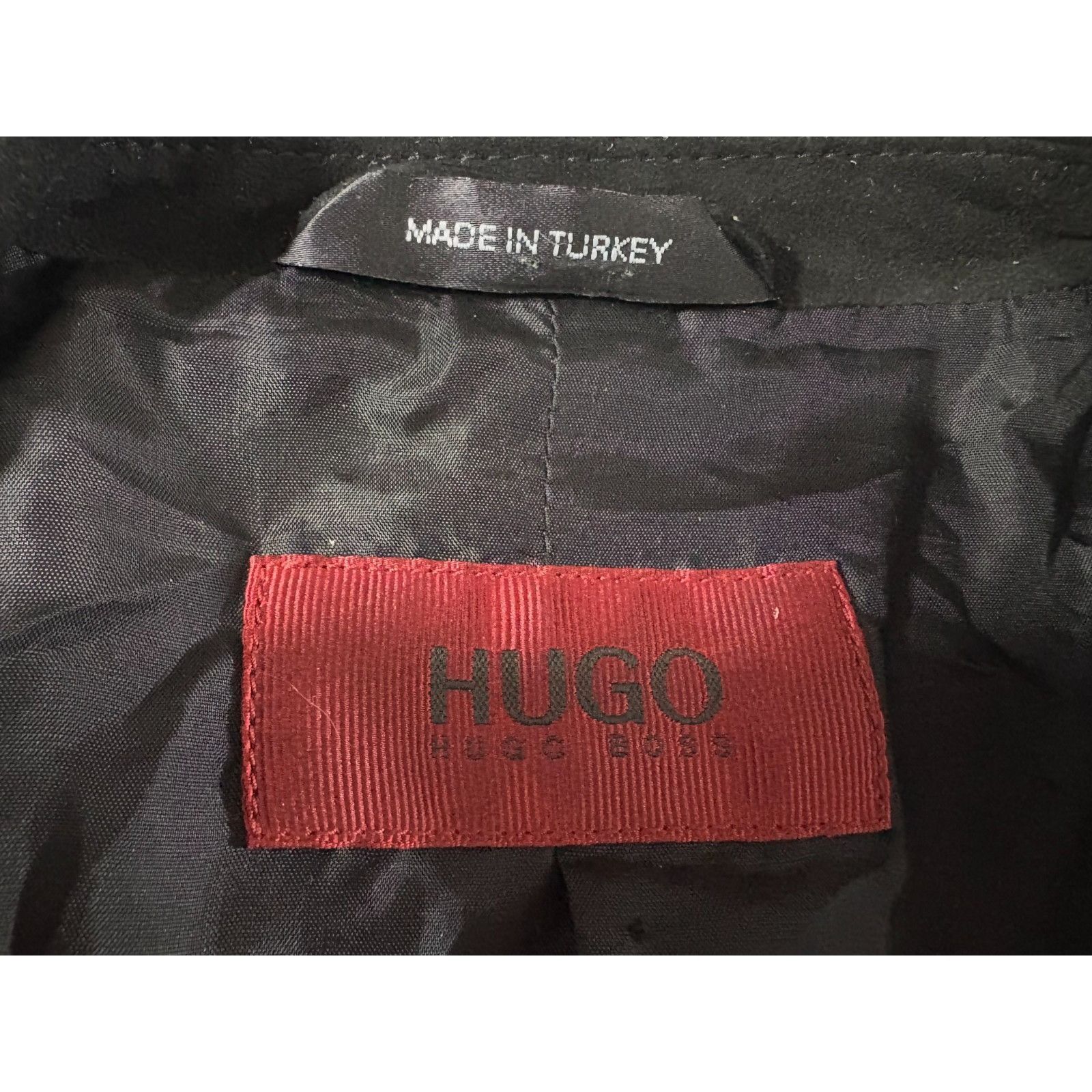 Hugo Boss Hugo Boss Louis 100% Ziegenleder / Goat Skin chore blazer ja Size 40R - 2 Thumbnail