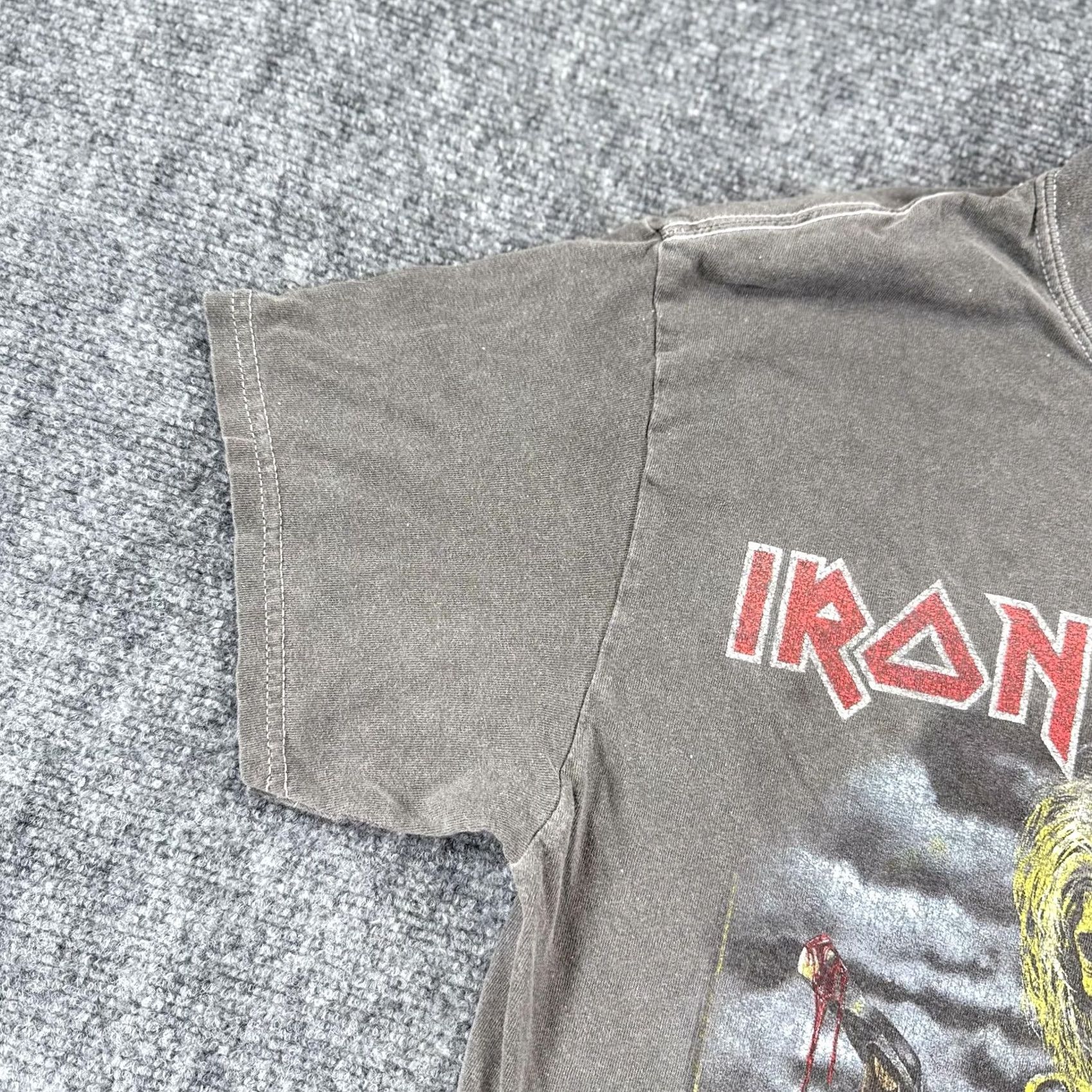 Vintage VINTAGE Iron Maiden Shirt Mens M Band Tee Graphic Eddie 2020 Gray/Black T-Shirt Mens Medium Rock Music Size US M / EU 48-50 / 2 - 3 Thumbnail