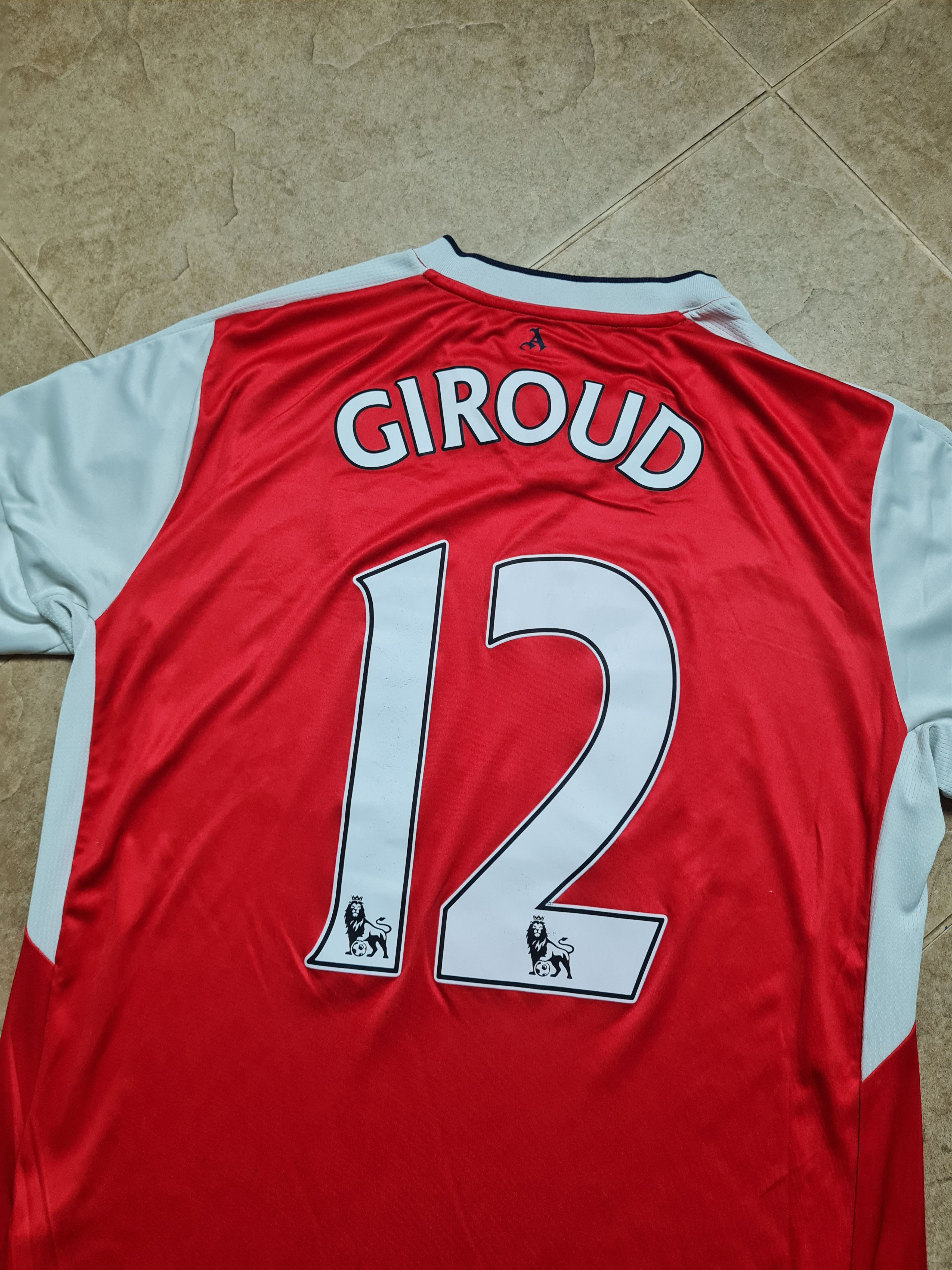 Puma Puma Arsenal 2016/17 Home Football Shirt GIROUD 12 Size US L / EU 52-54 / 3 - 23 Thumbnail