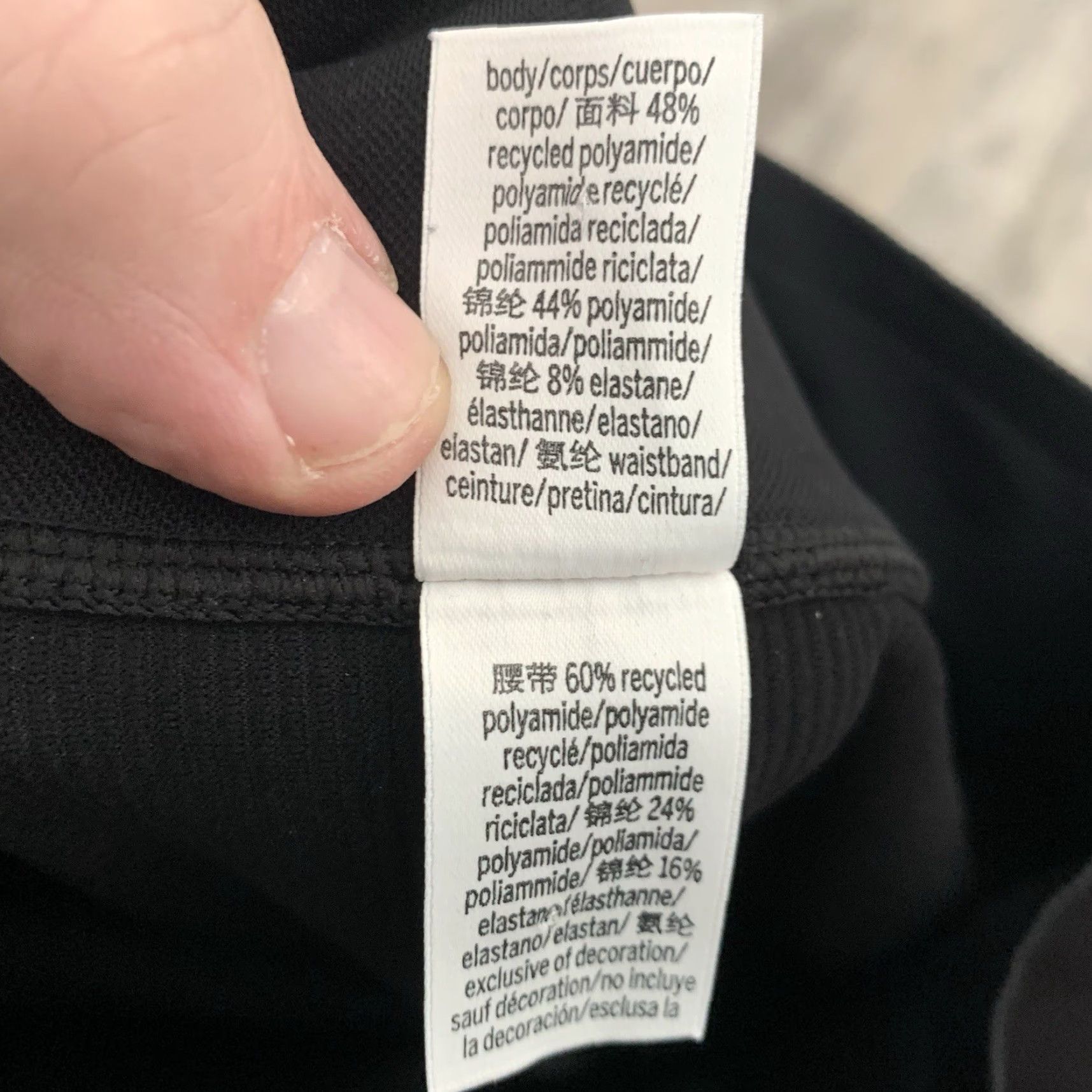 Victoria's Secret PINK Victoria’s Secret Ultimate Leggings Womens Sz Medium Black Stretch 170/72A Size 32" / US 10 / IT 46 - 5 Thumbnail