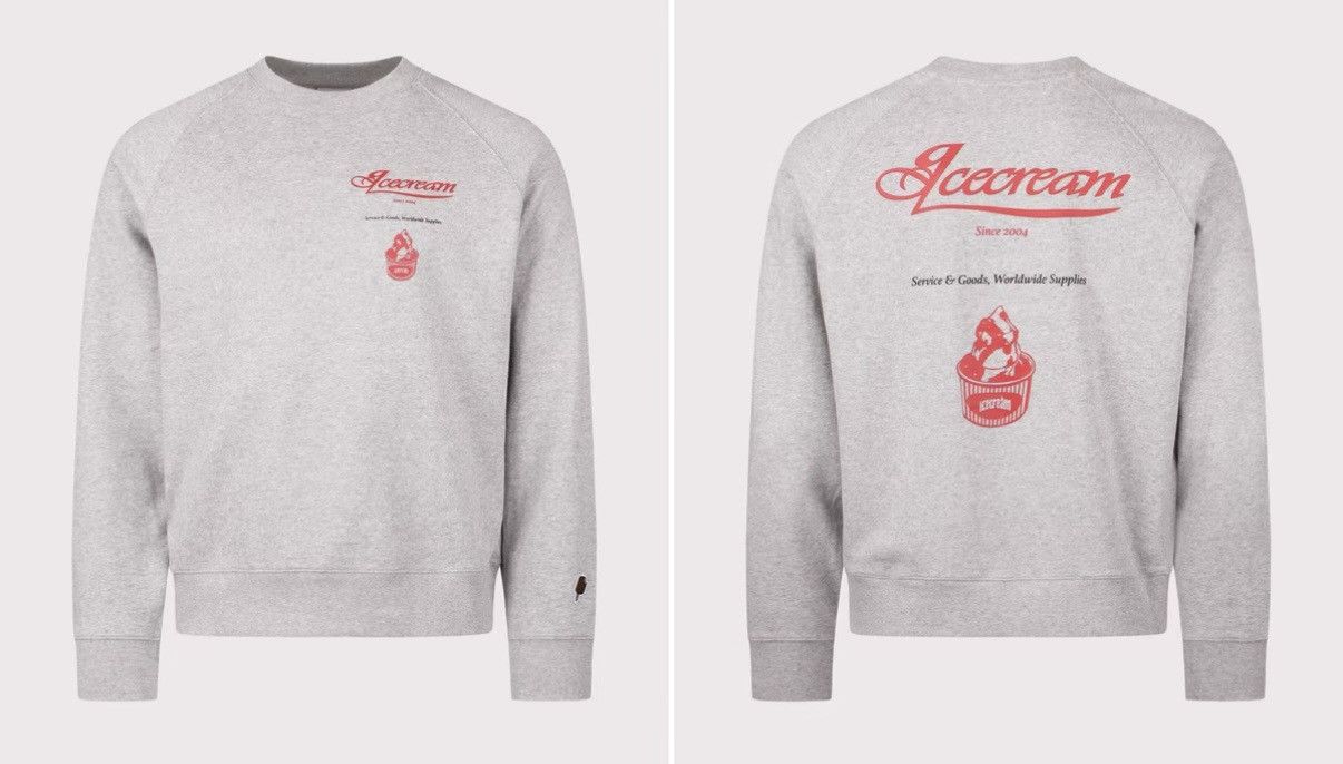 Billionaire Boys Club Crewneck Sweatshirt Light Grey Billionaire Boys Club Size US M / EU 48-50 / 2 - 2 Thumbnail