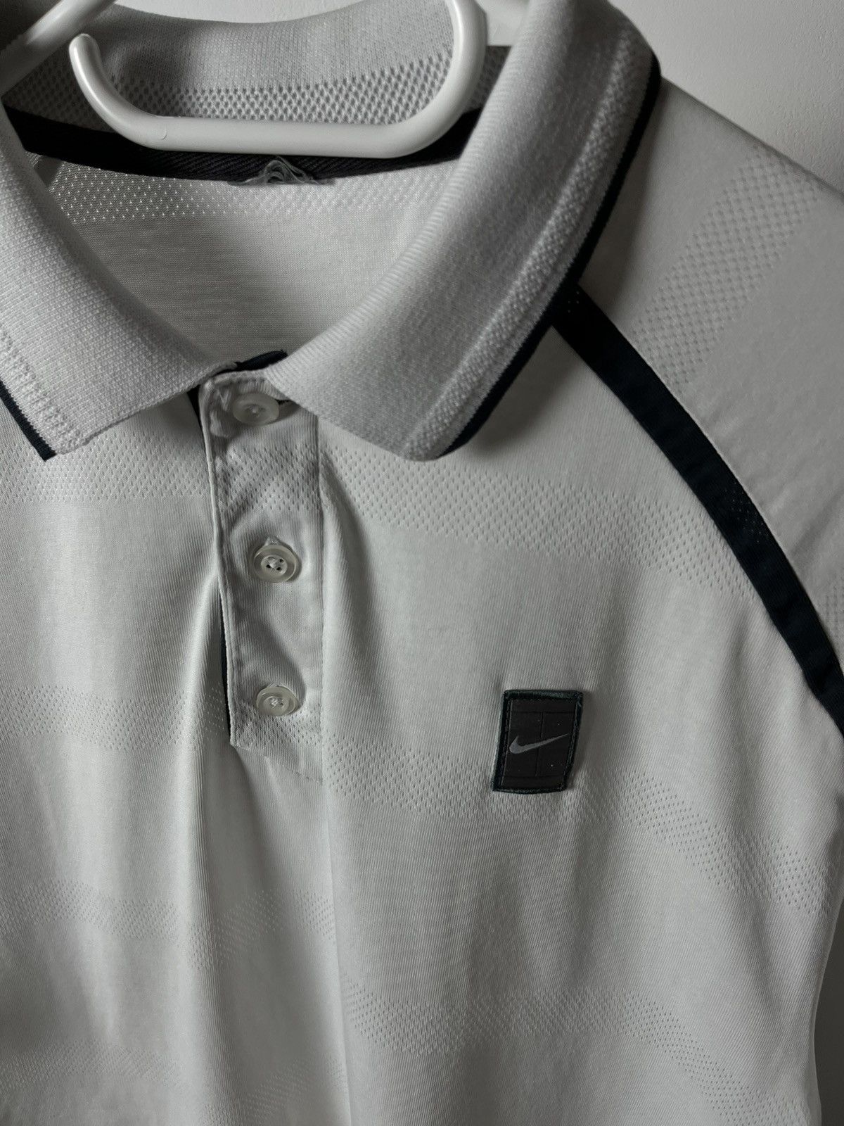Nike × Vintage Vintage Nike Retro Tennis Golf Polo T shirt Tee Size US XL / EU 56 / 4 - 4 Thumbnail