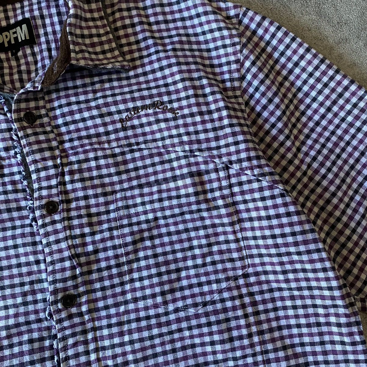 PPFM 90s PPFM Check Button Up Shirt If six was nine Size US M / EU 48-50 / 2 - 5 Thumbnail