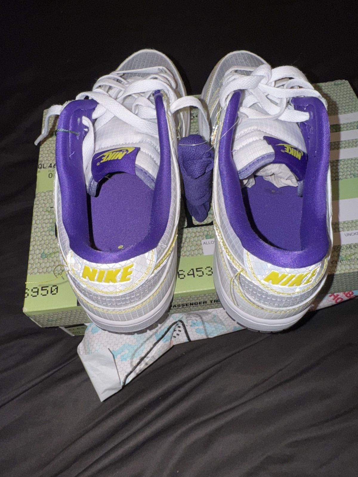 Nike NIKE DUNK Low Union passport pack court purple Size US 9.5 / EU 42-43 - 4 Thumbnail