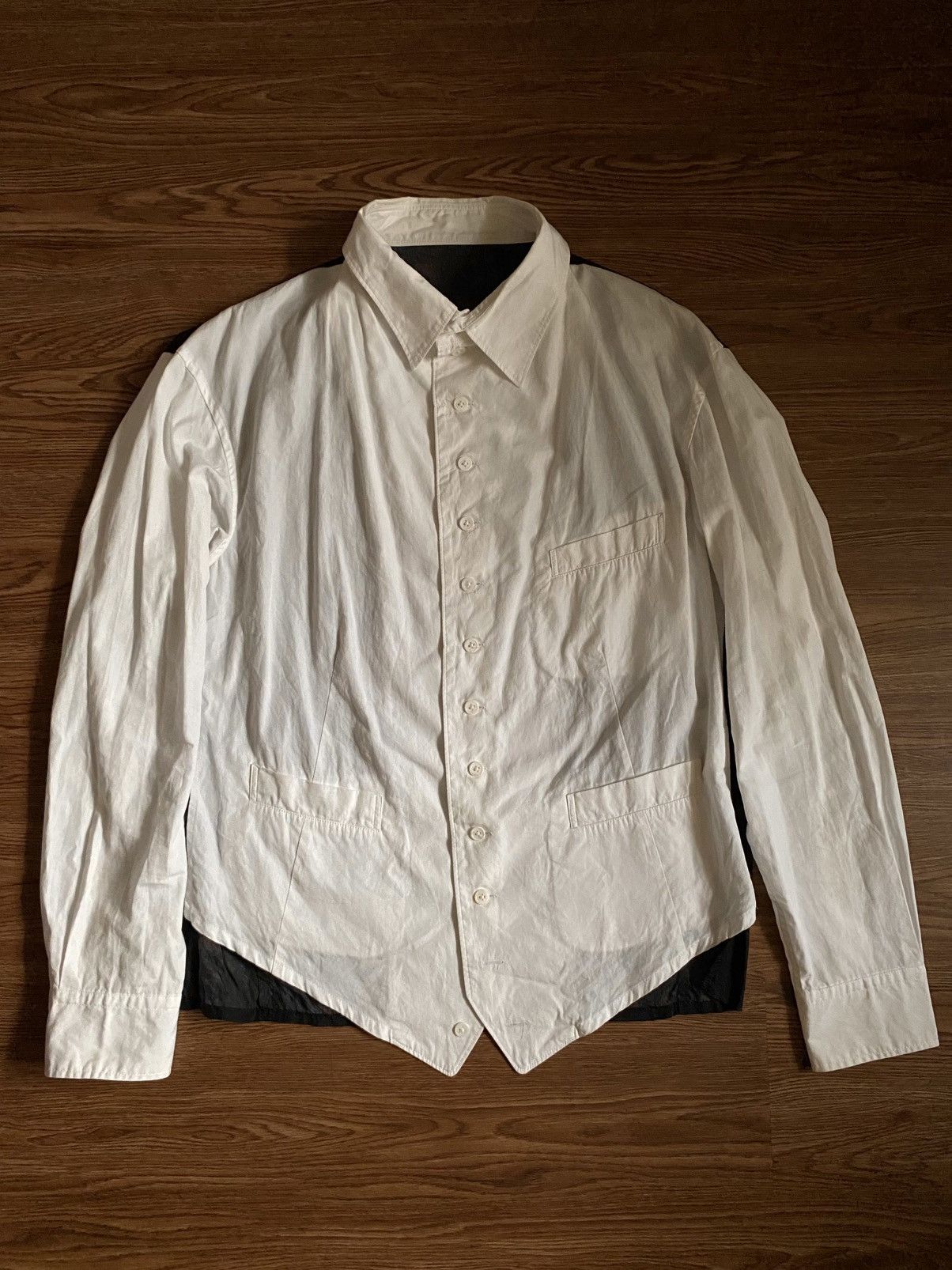 Yohji Yamamoto Yohji Yamamoto Pour Homme Yuzen Dyed Animal Print Vest Shirt Size US M / EU 48-50 / 2 - 3 Thumbnail