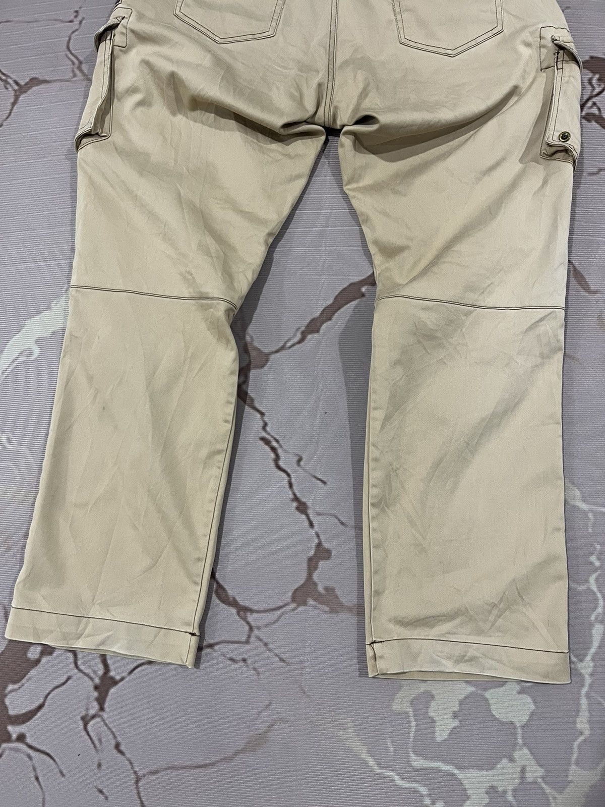 Japanese Brand Jawin Stretch Slim Cargo Work Pants Size US 34 / EU 50 - 11 Thumbnail