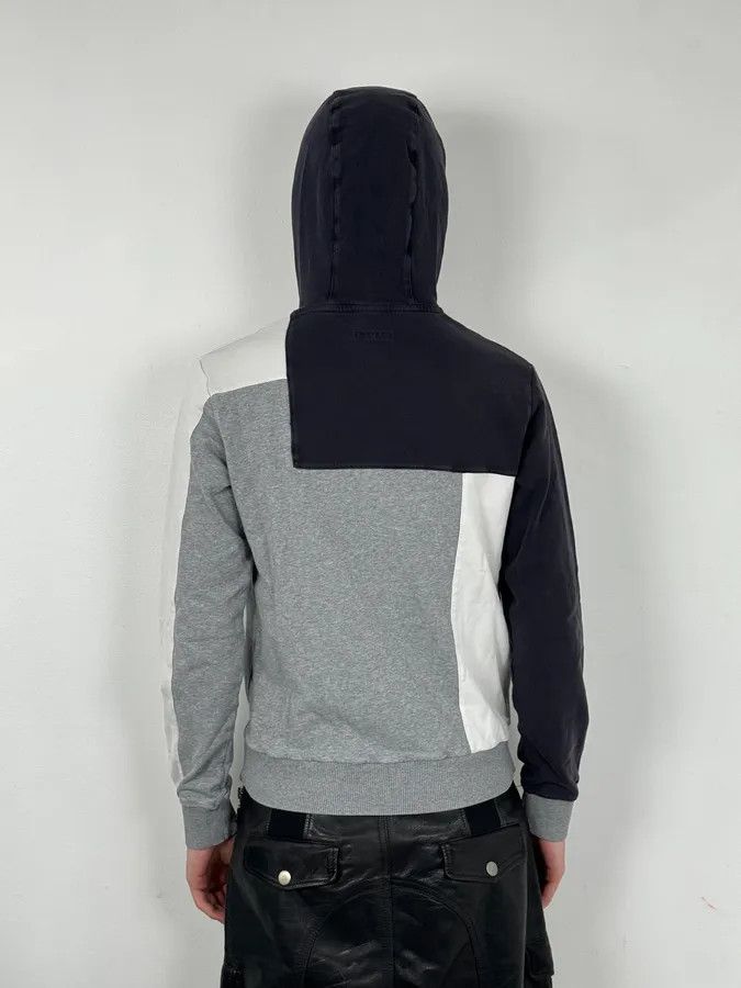 Dirk Bikkembergs SS2014 Bikkembergs Sport Grey Colorblock Zip-up Hoodie Size US S / EU 44-46 / 1 - 3 Thumbnail