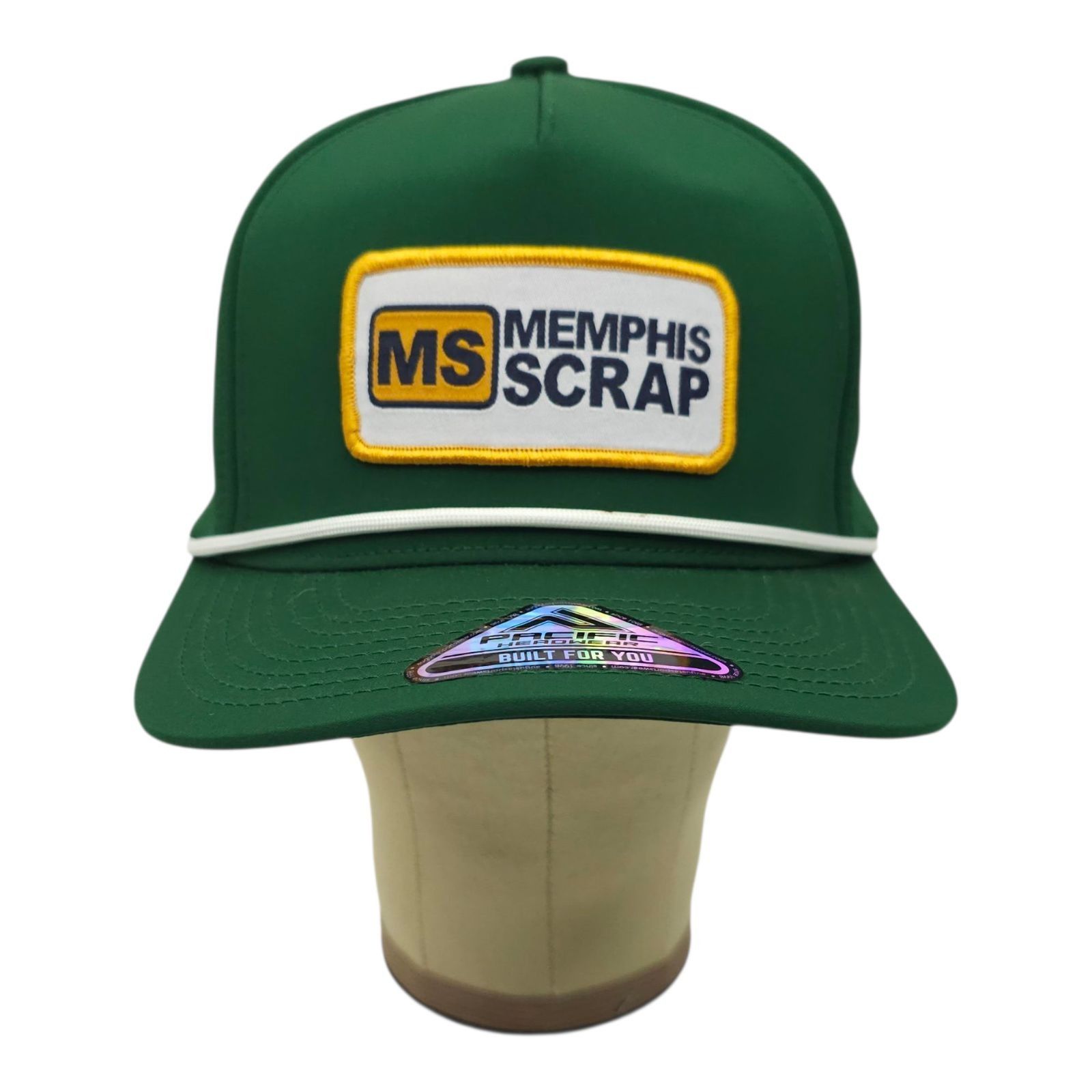 Other Memphis Scrap Rope Snapback Cap Hat Logo Patch Trucker NWOT Size ONE SIZE - 12 Thumbnail