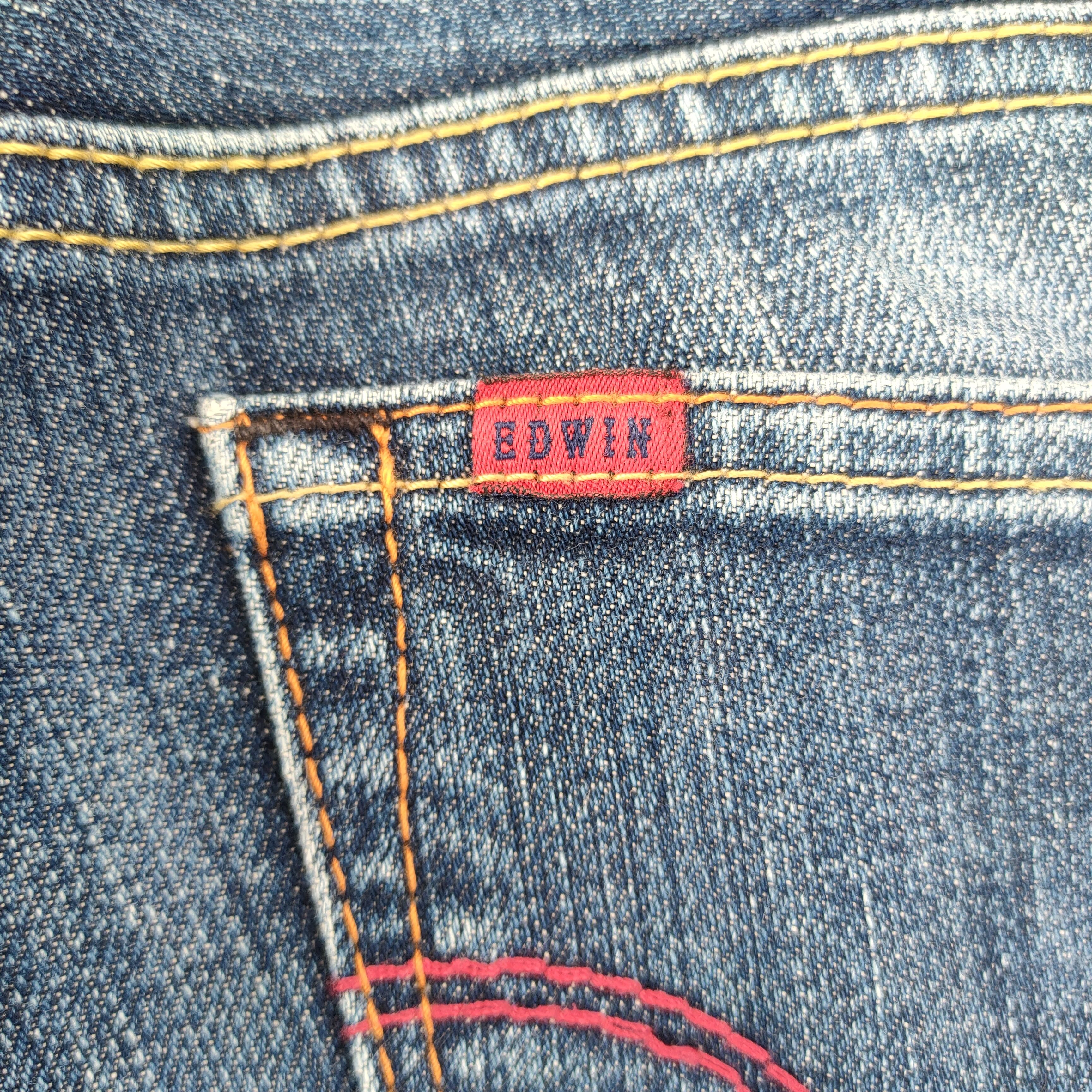 Edwin VINTAGE EDWIN BLUE TRIP FADED JEAN DENIM PANTS Size US 30 / EU 46 - 10 Thumbnail