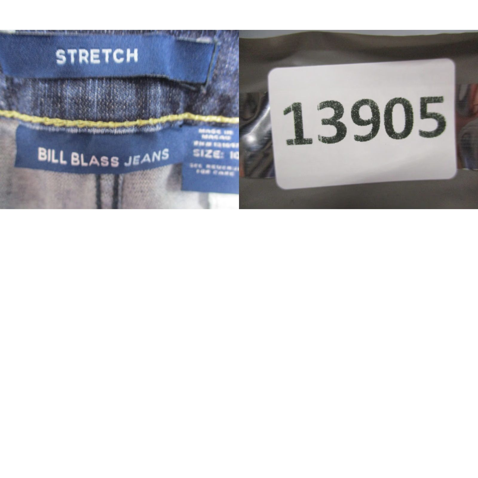 Bill Blass VINTAGE Bill Blass Jeans Flared Bootcut Stretch 10 Women's Comfort Regular Blue Denim 5-Pocket Mens? Girls? Size 32" / US 10 / IT 46 - 9 Thumbnail