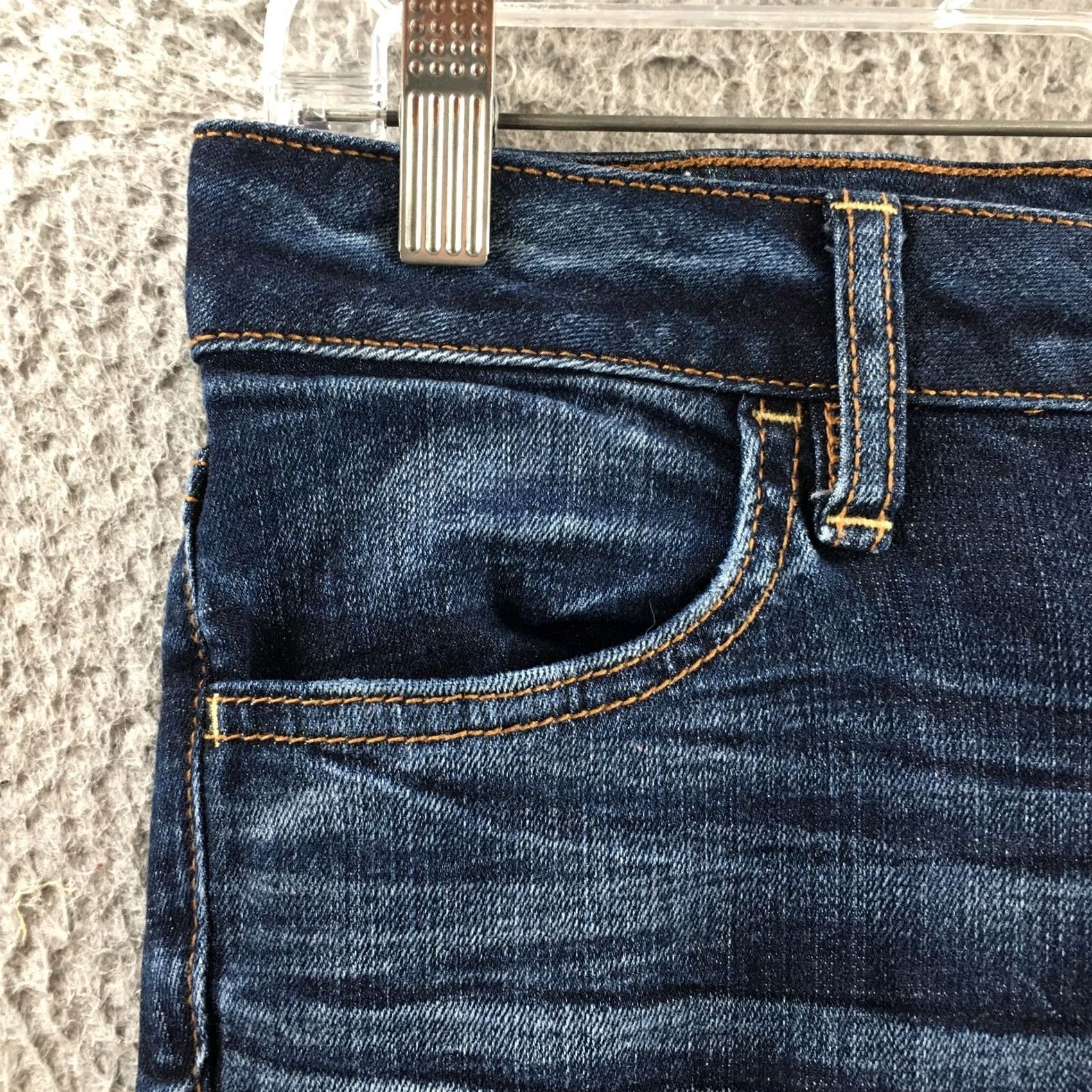 American Eagle Outfitters American Eagle Jegging Jeans Womens 6 Regular Blue Denim Distressed Jeans Mens? Size 28" / US 6 / IT 42 - 3 Thumbnail