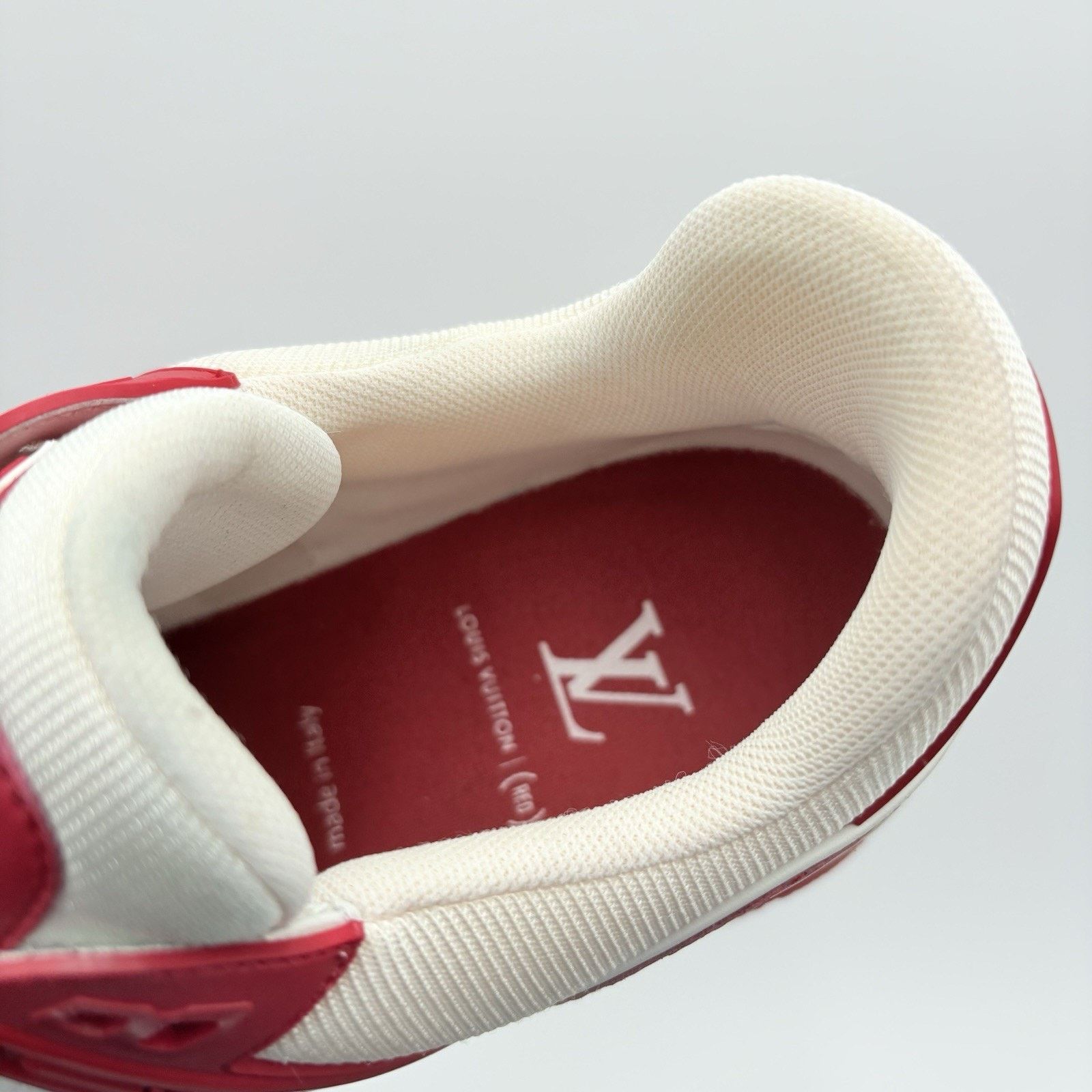 Louis Vuitton 10-10.5 US Louis Vuitton Trainer ' Red White ' | EXCELLENT! Size US 10 / EU 43 - 6 Thumbnail