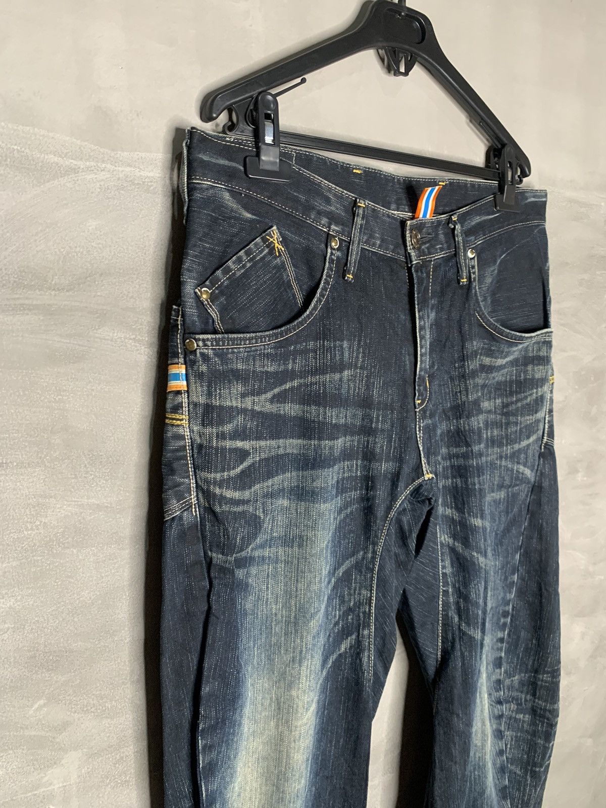 Edwin Vintage Edwin XV Function Buckleback Baggy Denim Jeans Size US 34 / EU 50 - 6 Thumbnail