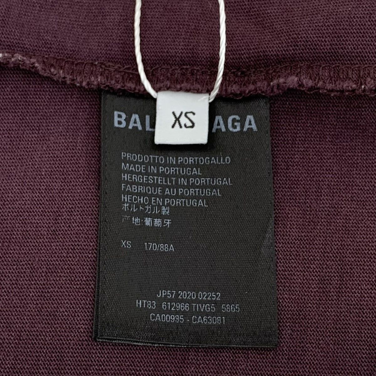 Balenciaga Balenciaga Logo Letter Short Sleeve T-shirt K26WX Size XS / US 0-2 / IT 36-38 - 6 Thumbnail