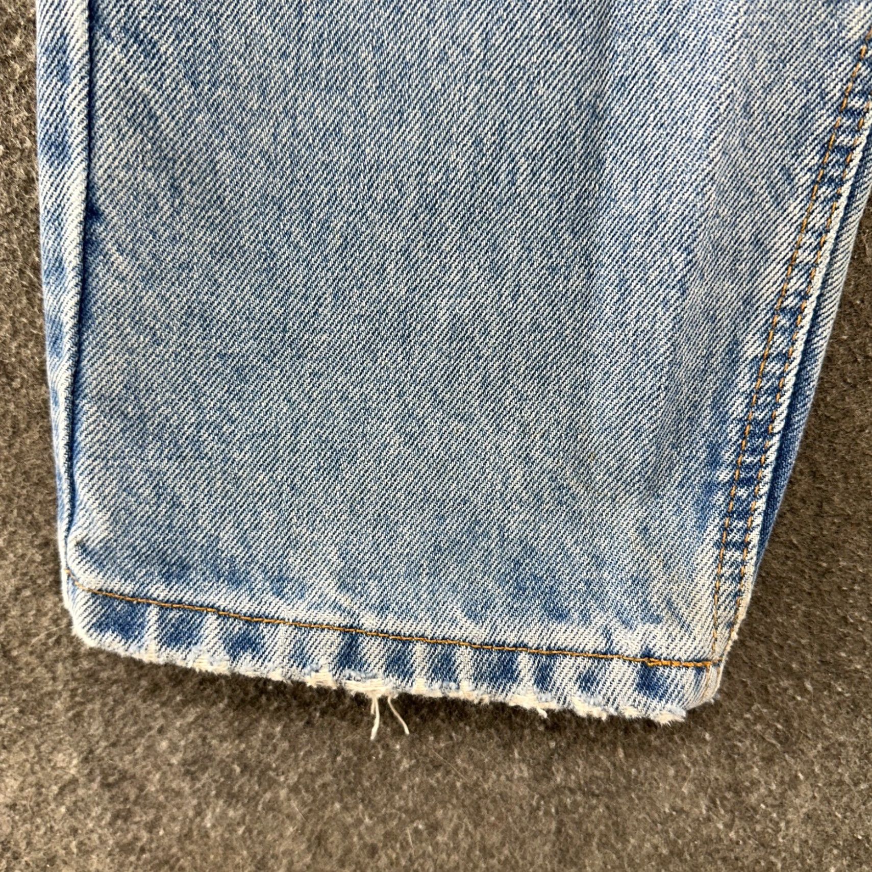 Gap VINTAGE Gap Jeans Womens 12 Blue Mom Classic Fit Straight Leg Light Wash 90s Size 34" / US 12 / IT 48 - 6 Thumbnail