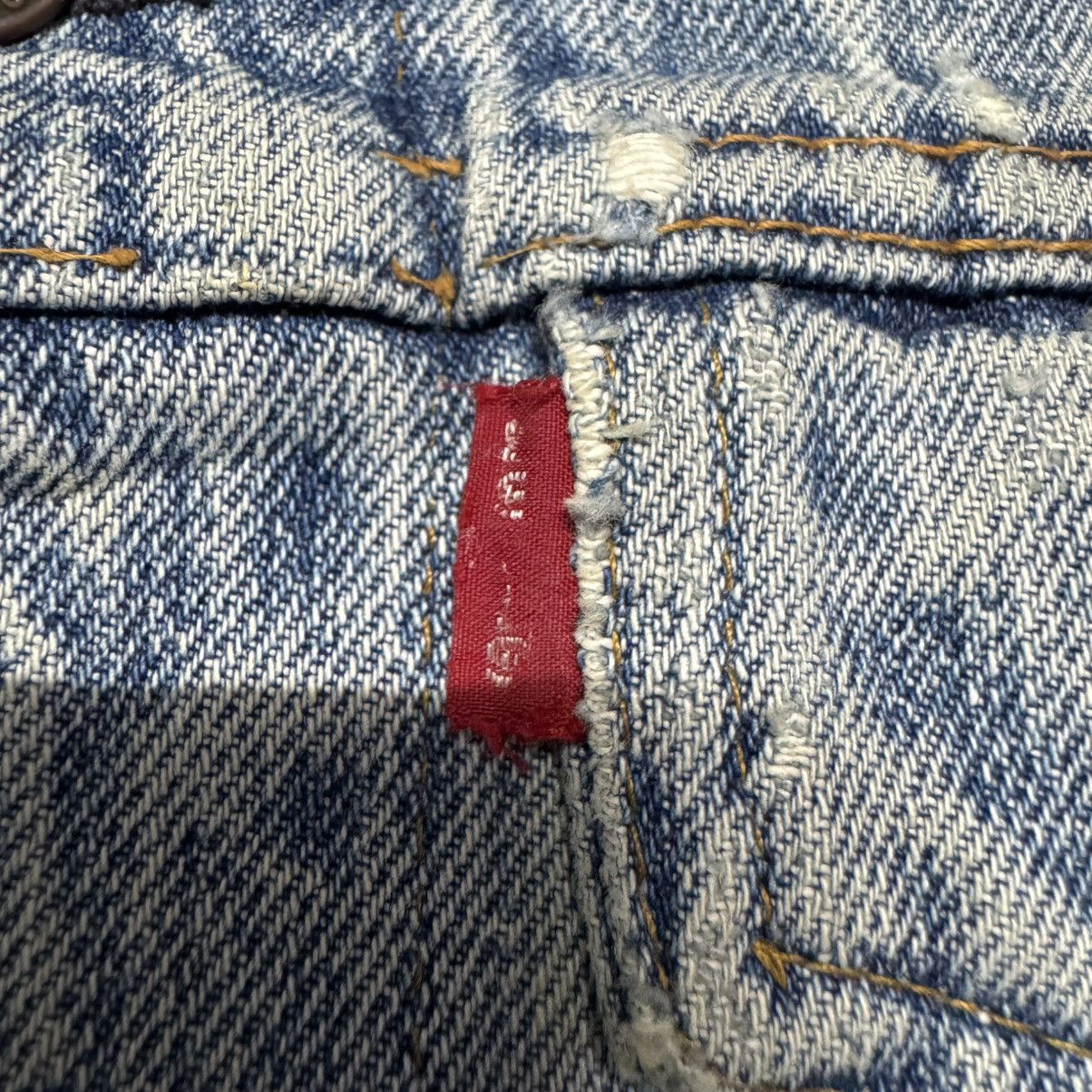 Levi's Vintage Late 70s Levis Denim Trucker Jacket Distressed Size US M / EU 48-50 / 2 - 14 Thumbnail