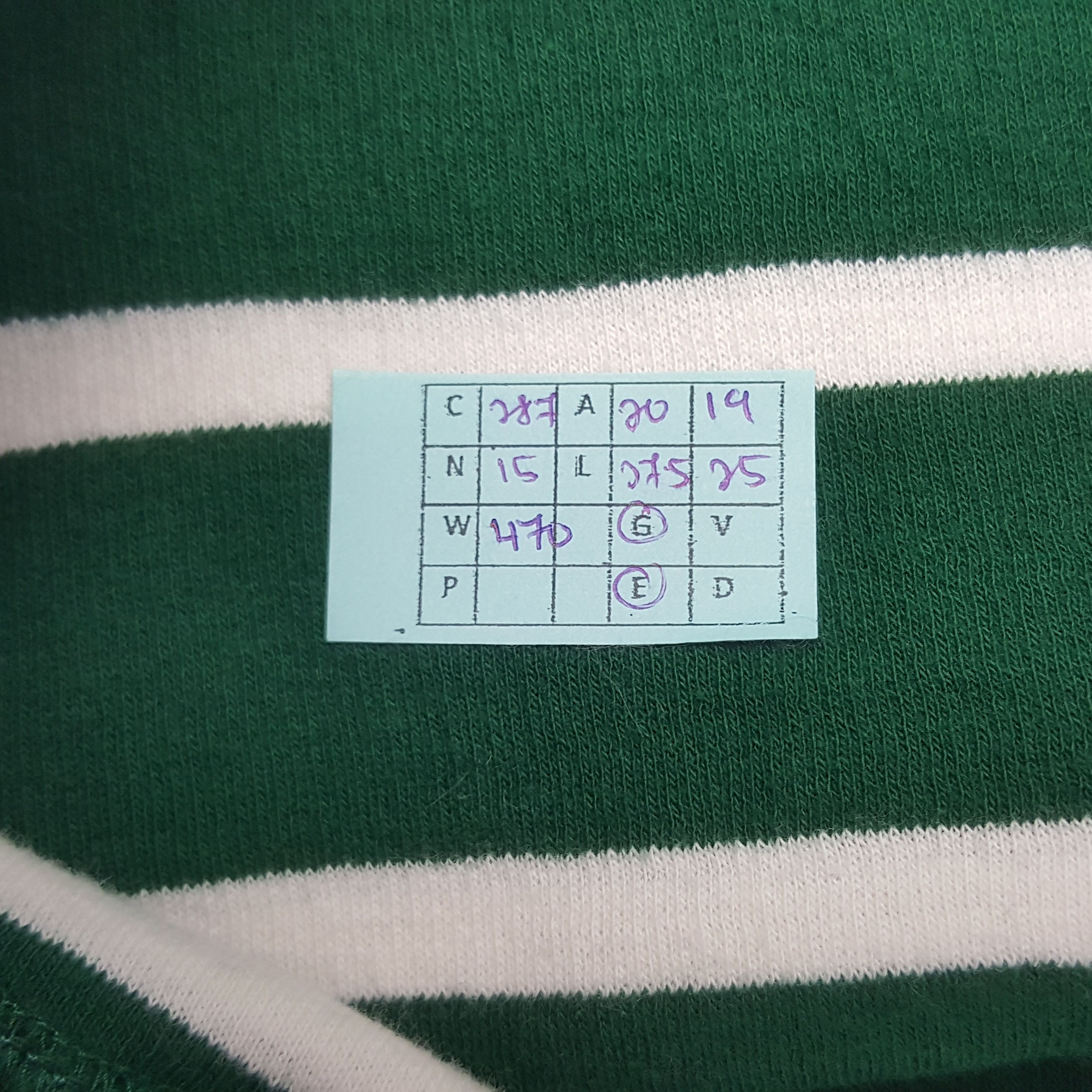 Polo Ralph Lauren × Vintage Vintage Polo Ralph Lauren Striped Sweatshirt Size US S / EU 44-46 / 1 - 7 Thumbnail