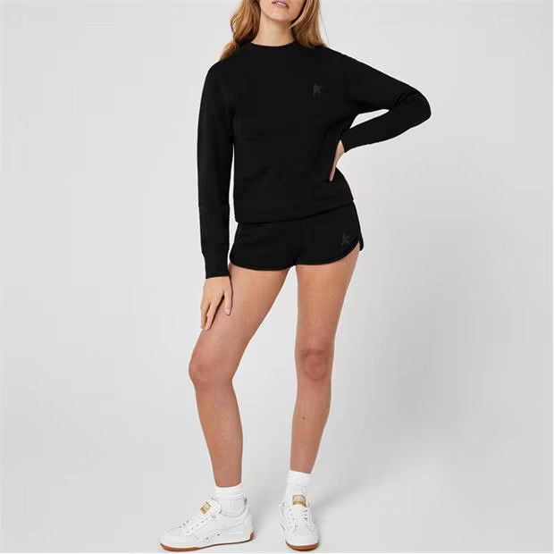 Golden Goose o1g2r1mq1024 Sweatshirt in Black Size L / US 10 / IT 46 - 7 Thumbnail