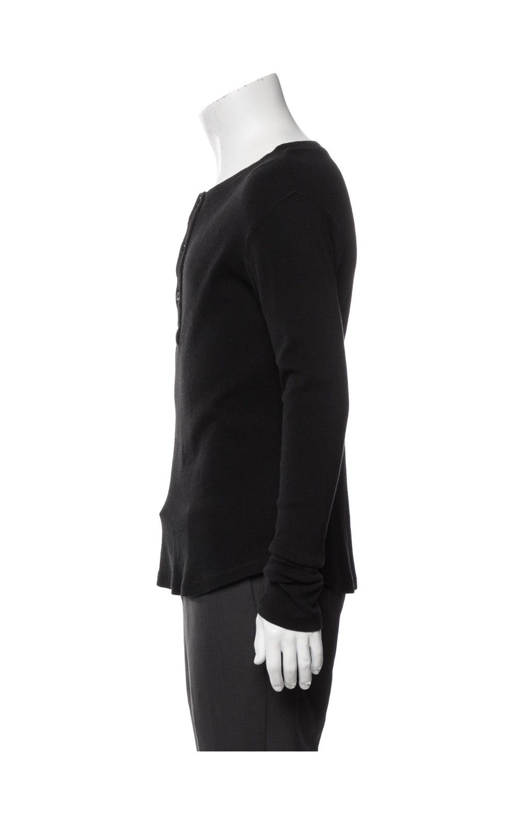 Raf Simons × Vintage Raf Simons aw04 ribbed henley Size US S / EU 44-46 / 1 - 2 Thumbnail