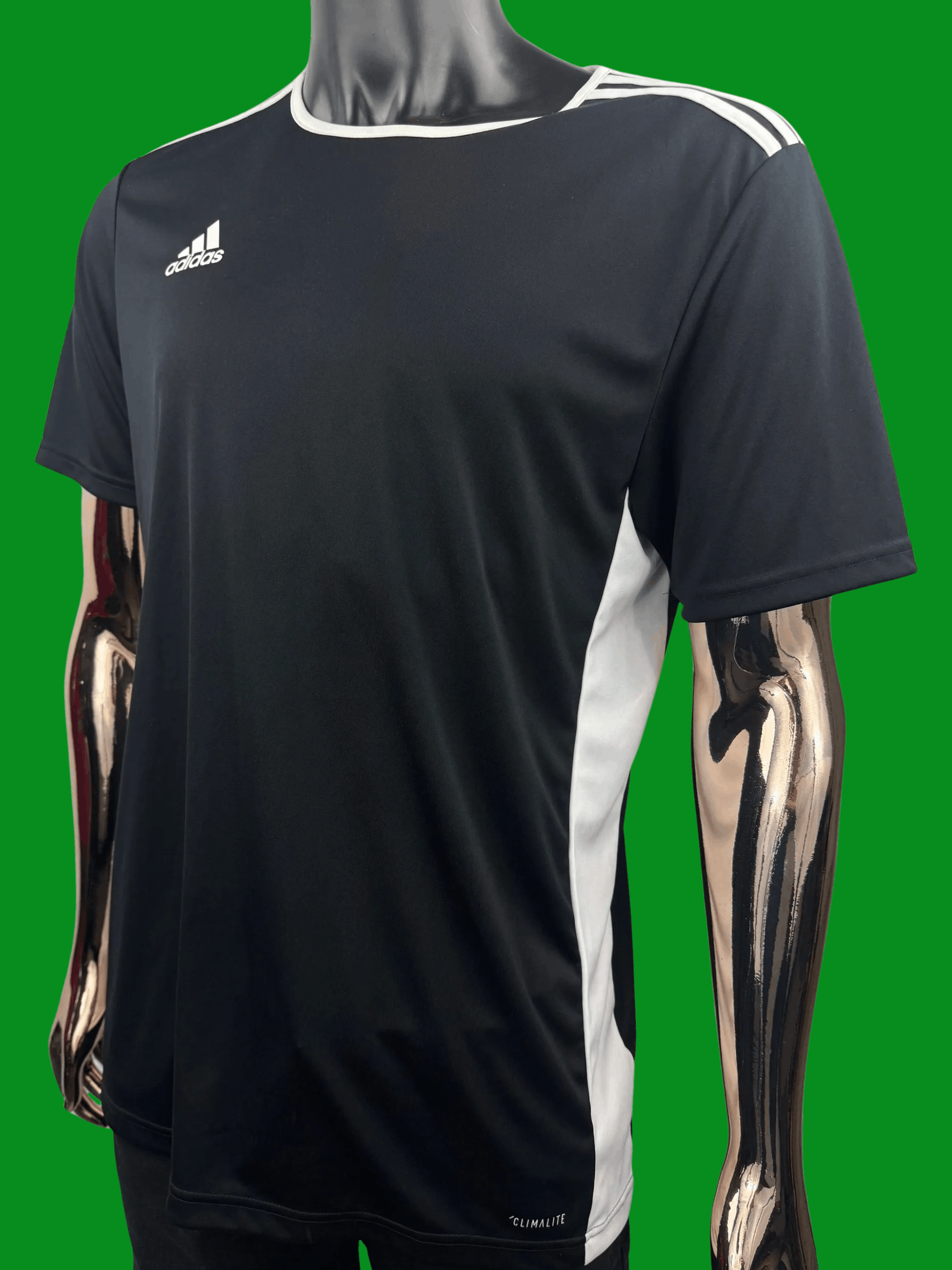 Adidas Adidas Entrada 18 Climalite Soccer Training Jersey CF1035 Size US L / EU 52-54 / 3 - 1 Thumbnail