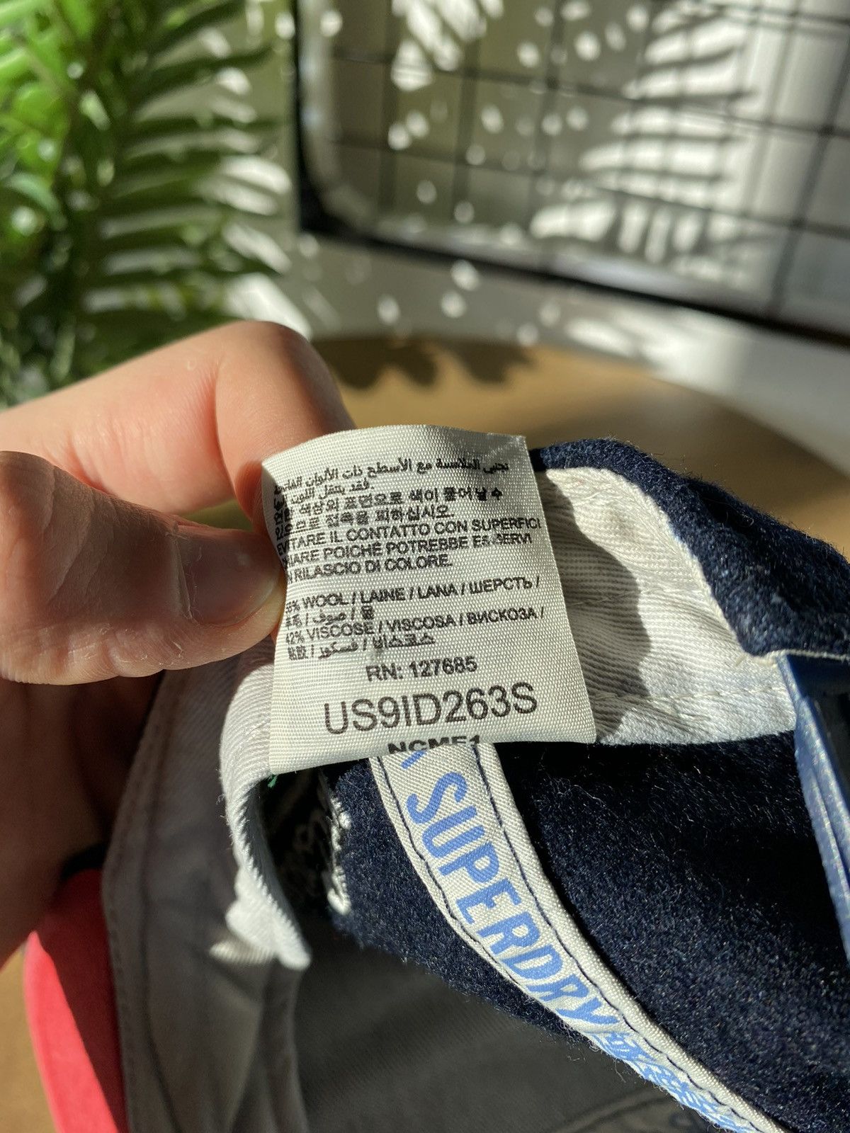 Superdry × Vintage SuperDry Japan Wool Hat “JPN” OS Unisex Men’s Navy Blue Size ONE SIZE - 7 Thumbnail