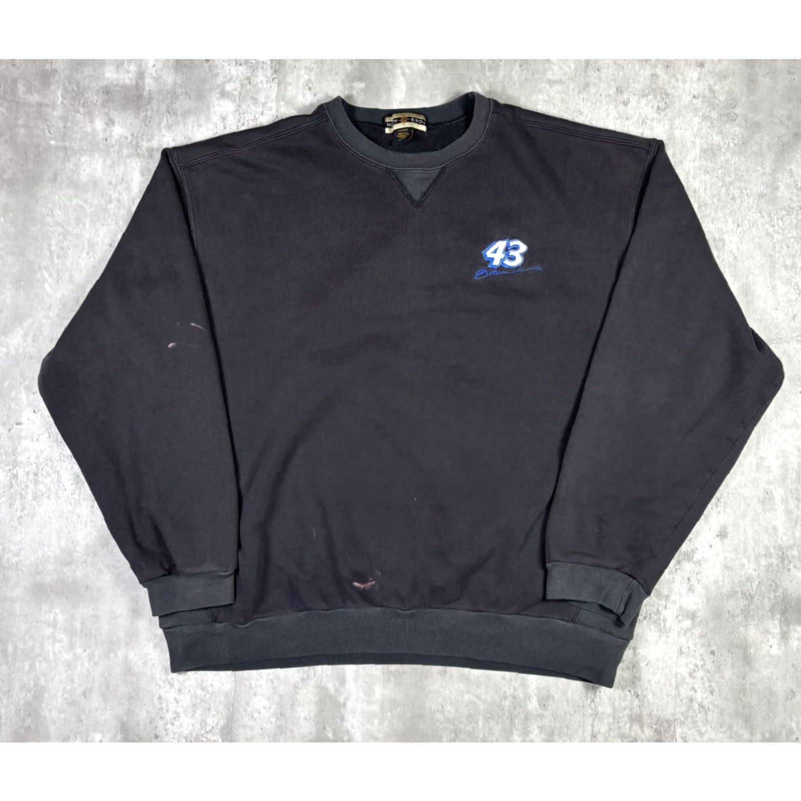 NASCAR VINTAGE 90s Nascar Sprint Car Racing Black Pullover Crewneck Sweatshirt Adult XL Size US XL / EU 56 / 4 - 2 Thumbnail