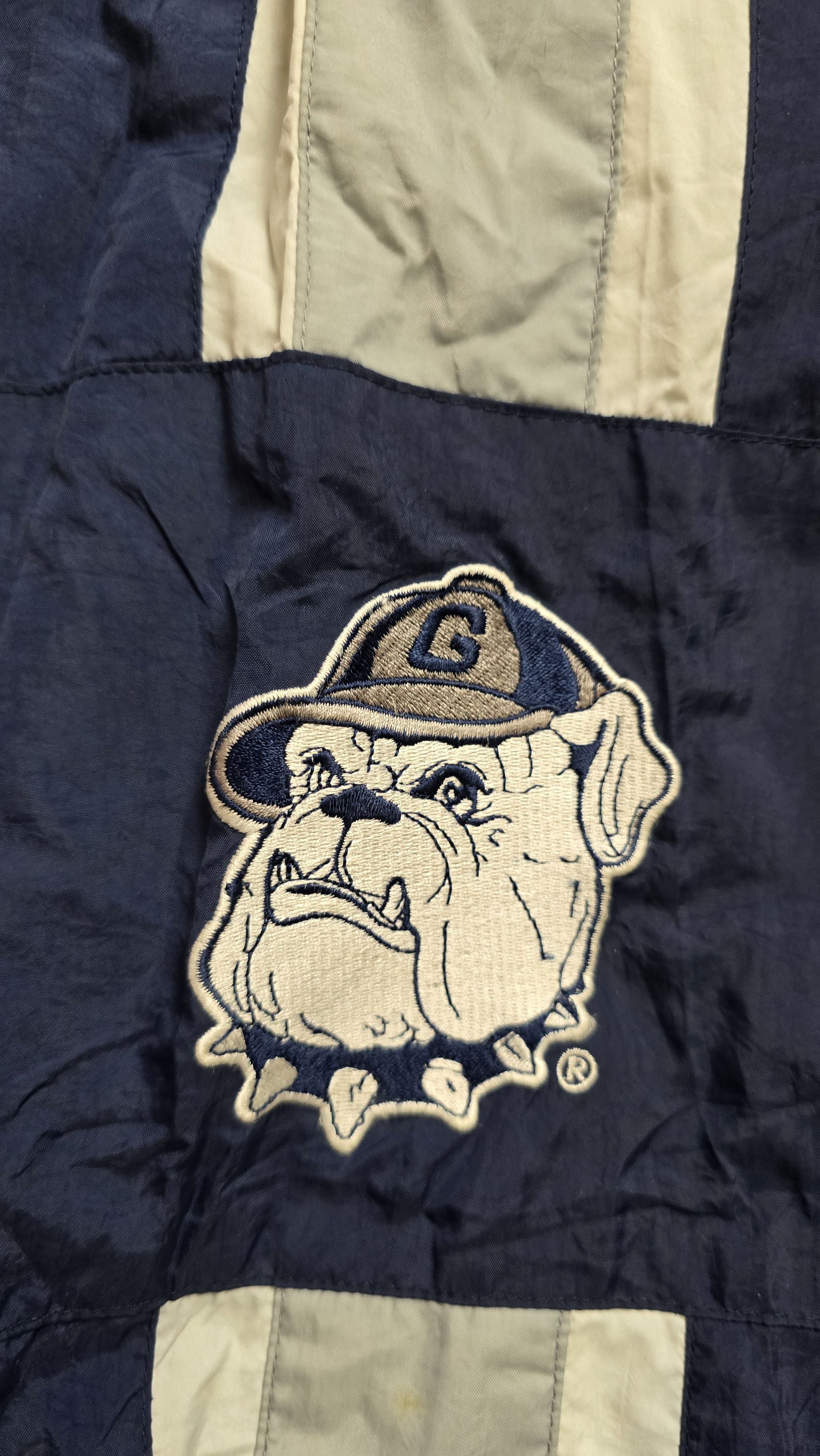 Starter Vintage 90's Starter Georgetown Hoyas Light Jacket Size US L / EU 52-54 / 3 - 11 Thumbnail