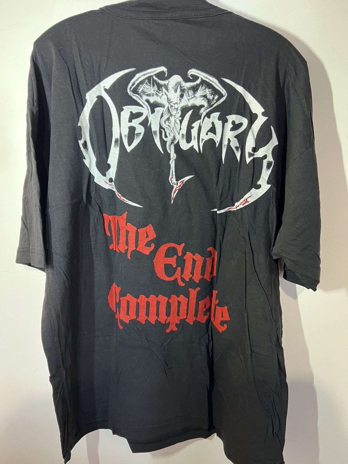 Band Tees vintage Obituary end complete fin early 90s shirt Size US XL / EU 56 / 4 - 3 Thumbnail