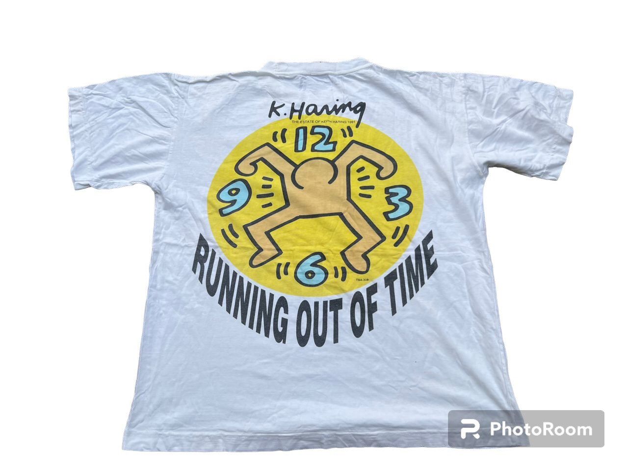 Keith Haring × Vintage Vintage Keith Haring Big Art Design Shirt Size US L / EU 52-54 / 3 - 1 Thumbnail