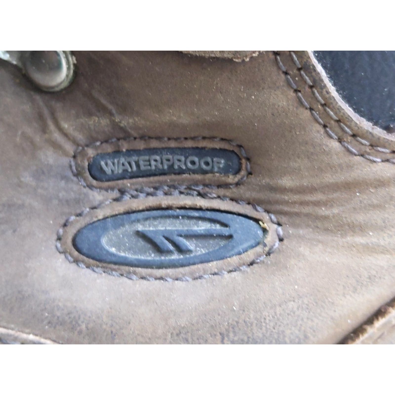 Vintage Hi-Tec Altitude IV W Boots Womens 8.5 Brown Leather Waterproof Hiking Combat Shoes Size US 9 / IT 39 - 5 Thumbnail