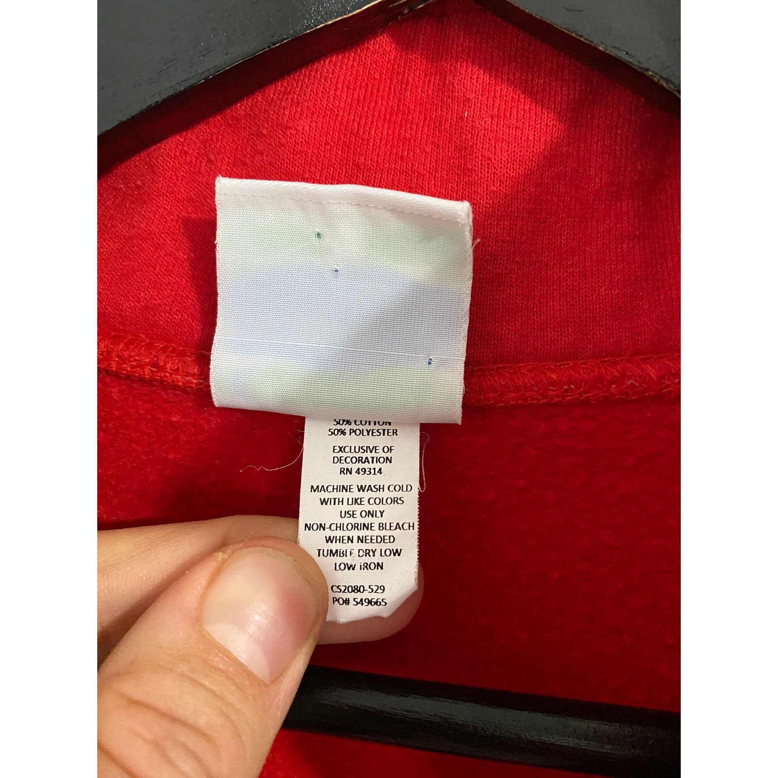 Champion St. Mary's University Winona Cardinals 1/4-Zip Sweatshirt -M Size US M / EU 48-50 / 2 - 5 Thumbnail