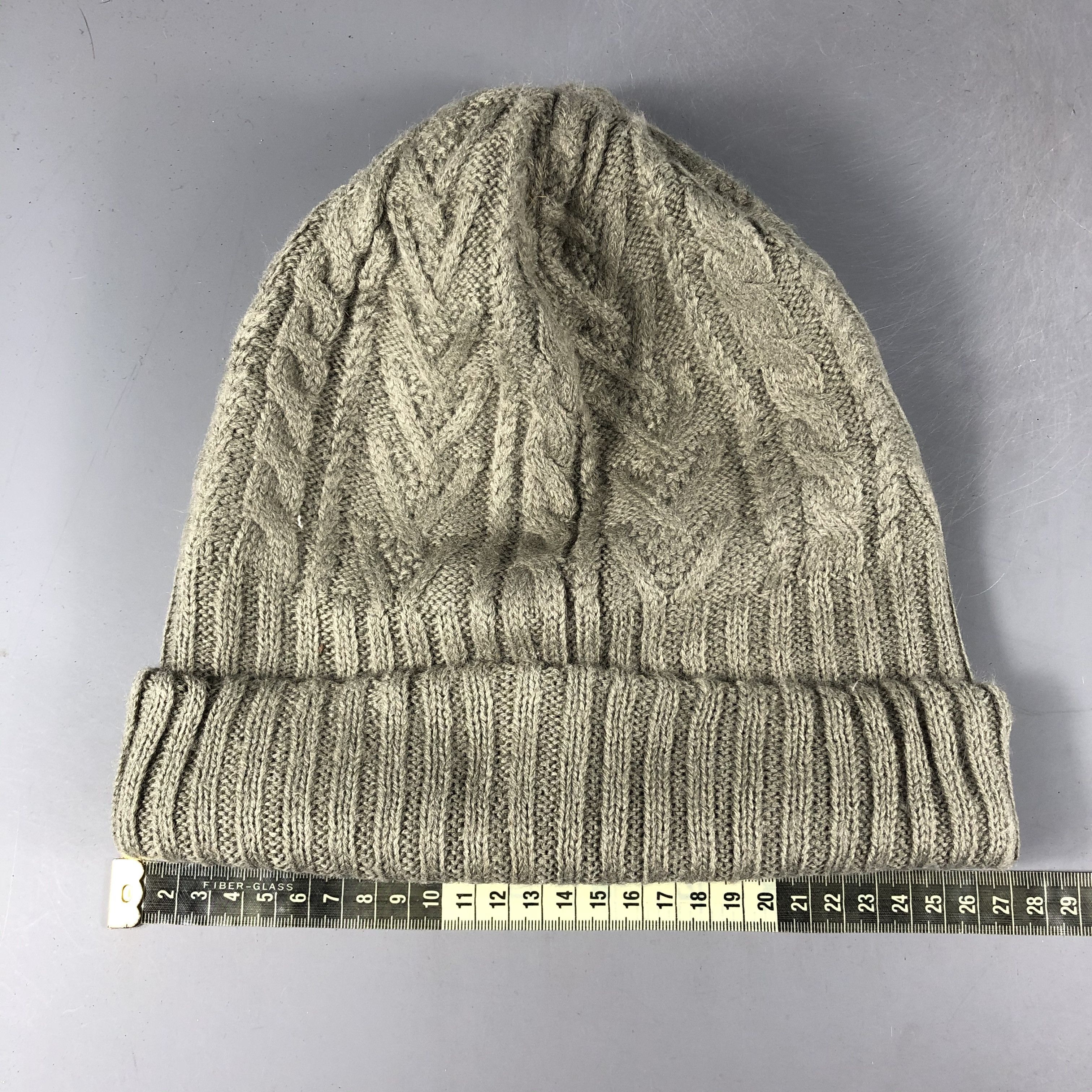 Aran Isles Knitwear × Vintage Aran Isle Beanie Snow Hat Snow Cap -D1119 Size ONE SIZE - 3 Thumbnail
