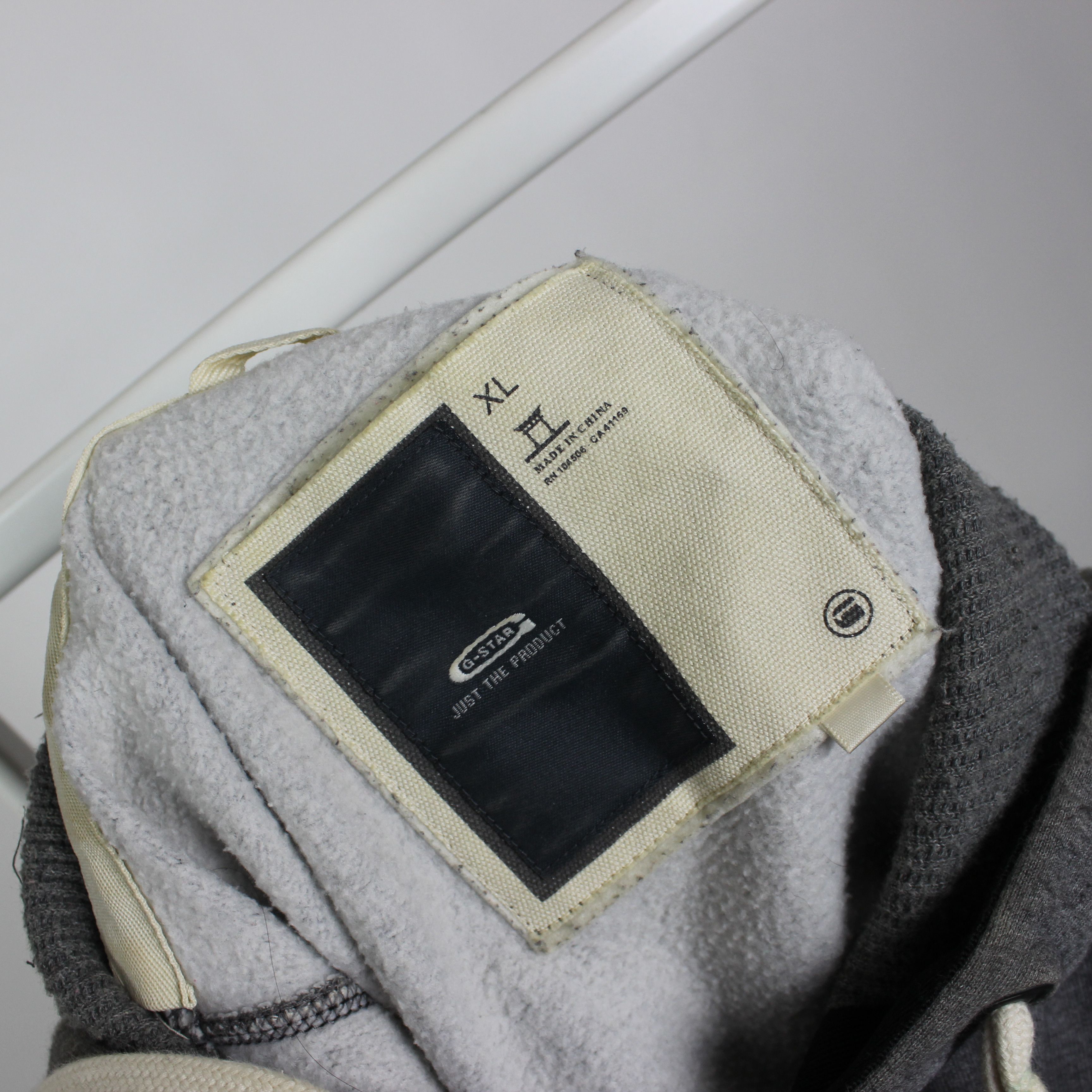 G-Star G Star raw hoodie men gray L XL heavy Size US XL / EU 56 / 4 - 9 Thumbnail