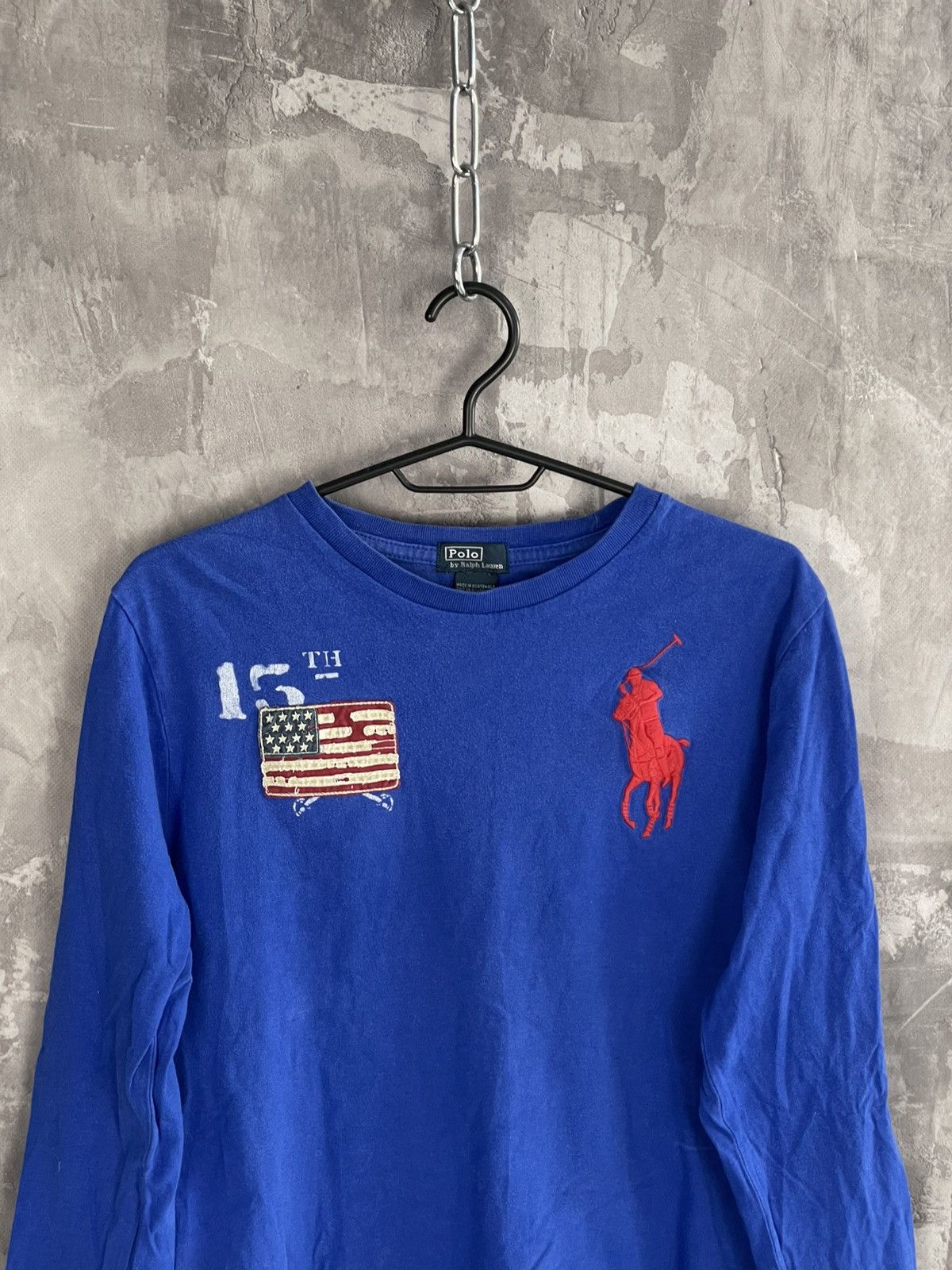 Polo Ralph Lauren × Ralph Lauren × Vintage Polo Ralph Lauren USA Y2K Long Sleeve Size US S / EU 44-46 / 1 - 6 Thumbnail
