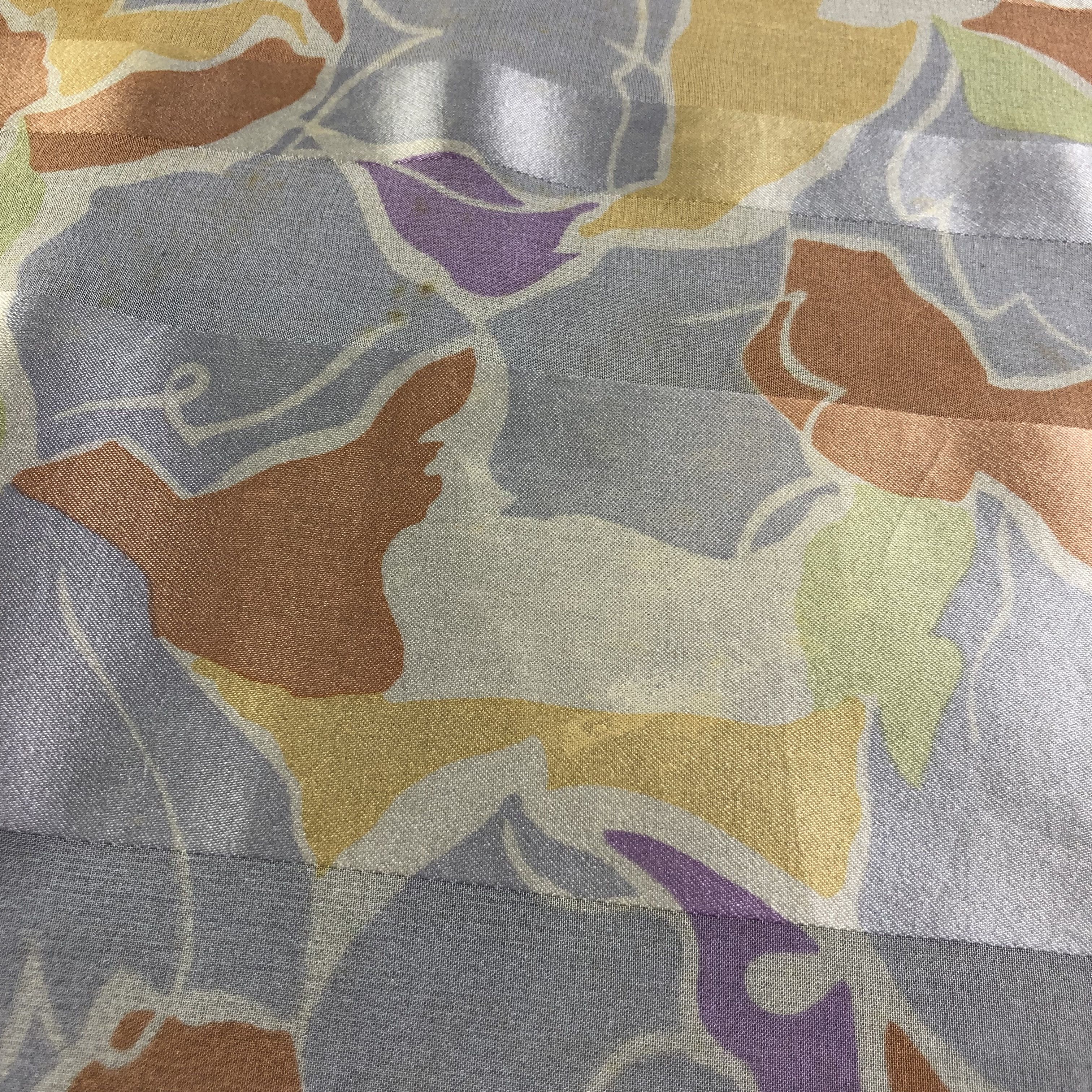 Pierre Balmain Vintage Pierre Balmain Floral Silk Scarf M495 Size ONE SIZE - 8 Thumbnail