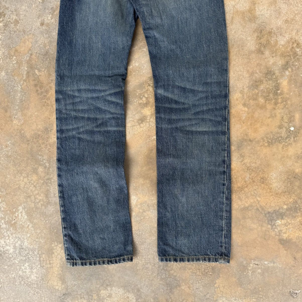 Helmut Lang Vintage Helmut Lang Relaxed Cut Dark Denim Size US 27 - 4 Thumbnail
