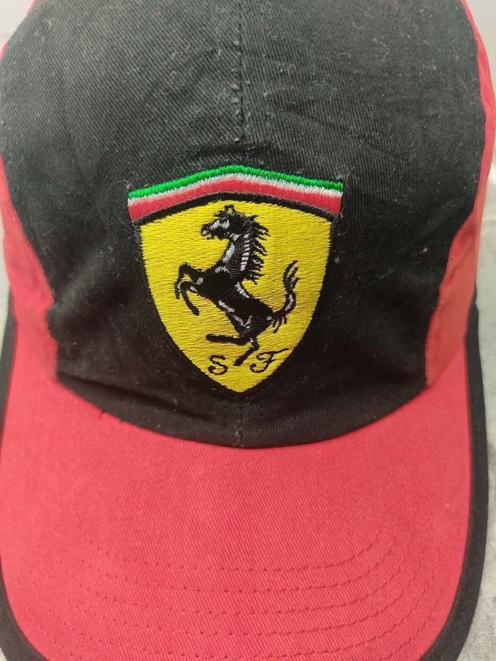 Ferrari Vintage Ferrari Cap Hat Size ONE SIZE - 3 Thumbnail